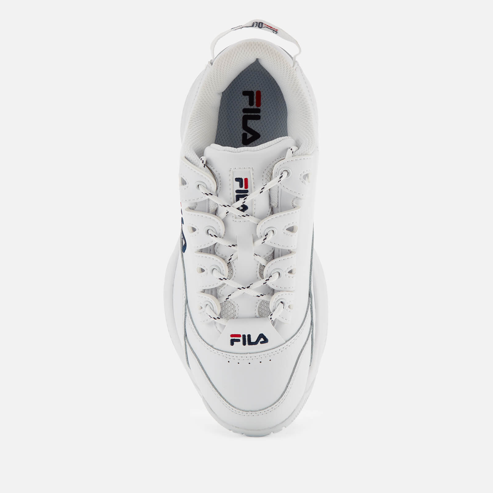 FILA Men s Provenance Trainers White Navy Red