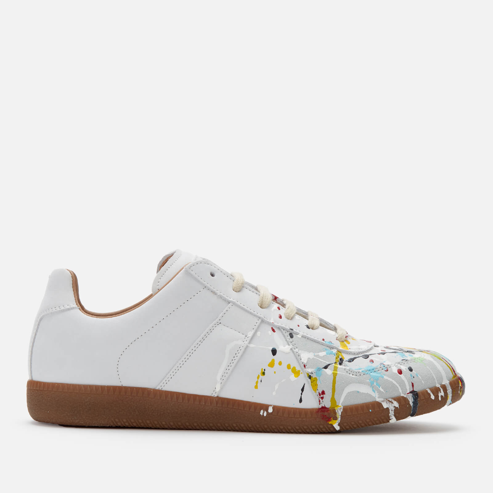 Buy Maison Margiela women replica patent leather sneakers in white for $511  online on SV77, S58WS0109/P4487/T1003