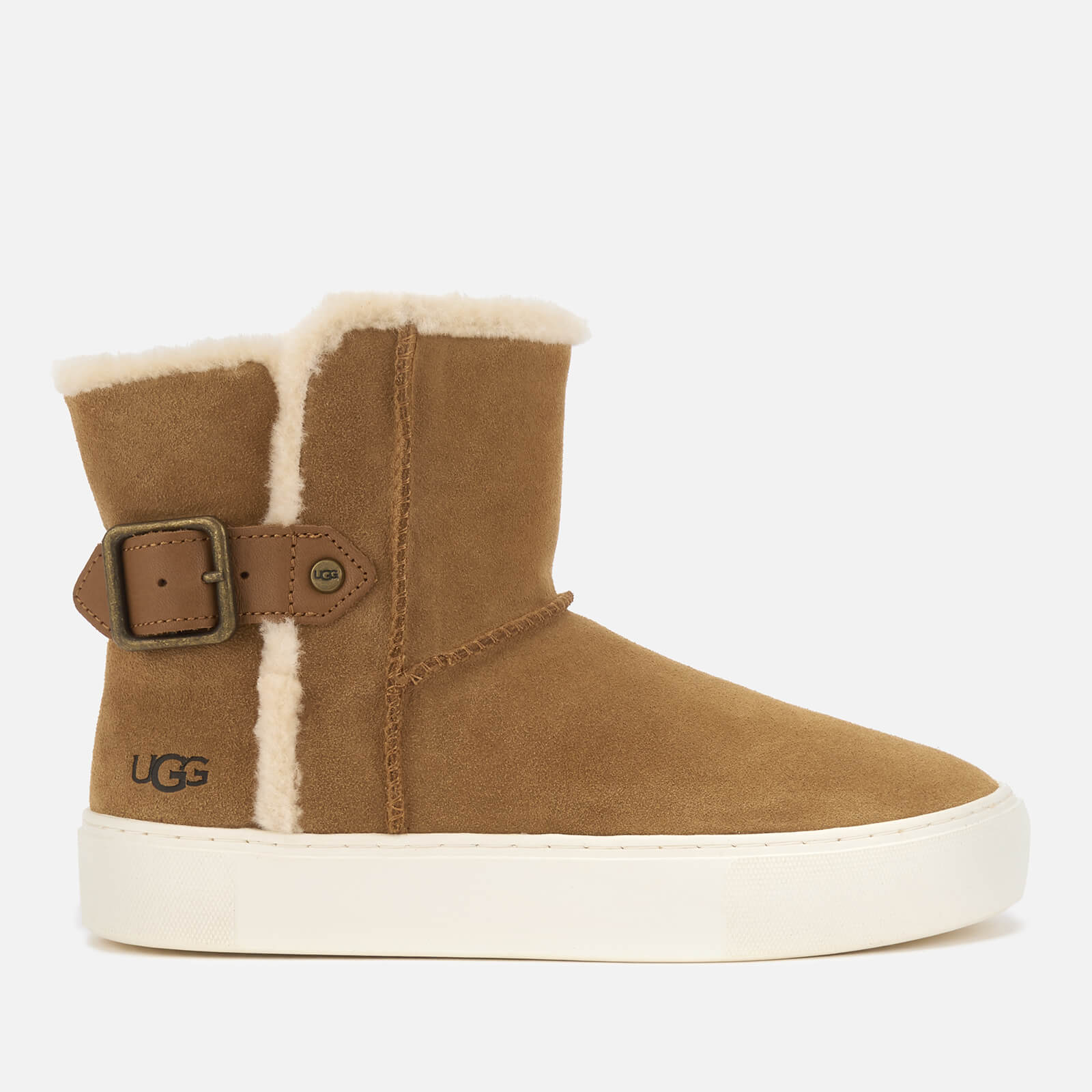 UGG Women s Aika Suede Boots Chestnut UK 3 Allsole