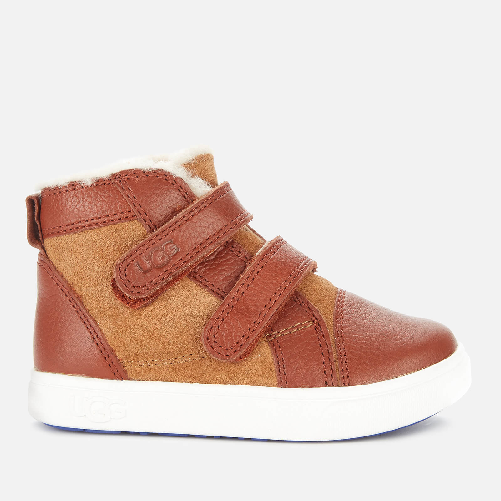 UGG Toddlers Rennon II Hi Top Trainers Chestnut Allsole