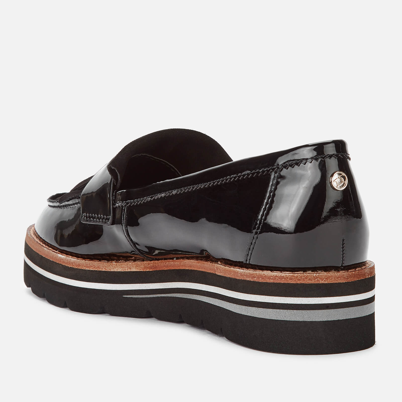 Dune Women s Gracella Patent Loafers Black Allsole