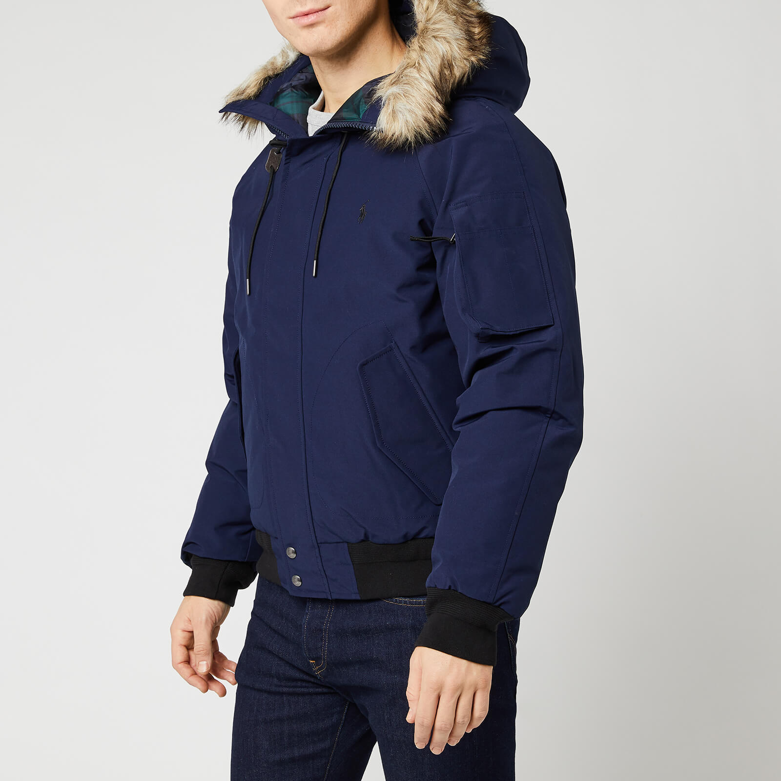 Polo ralph lauren trim bomber jacket deals
