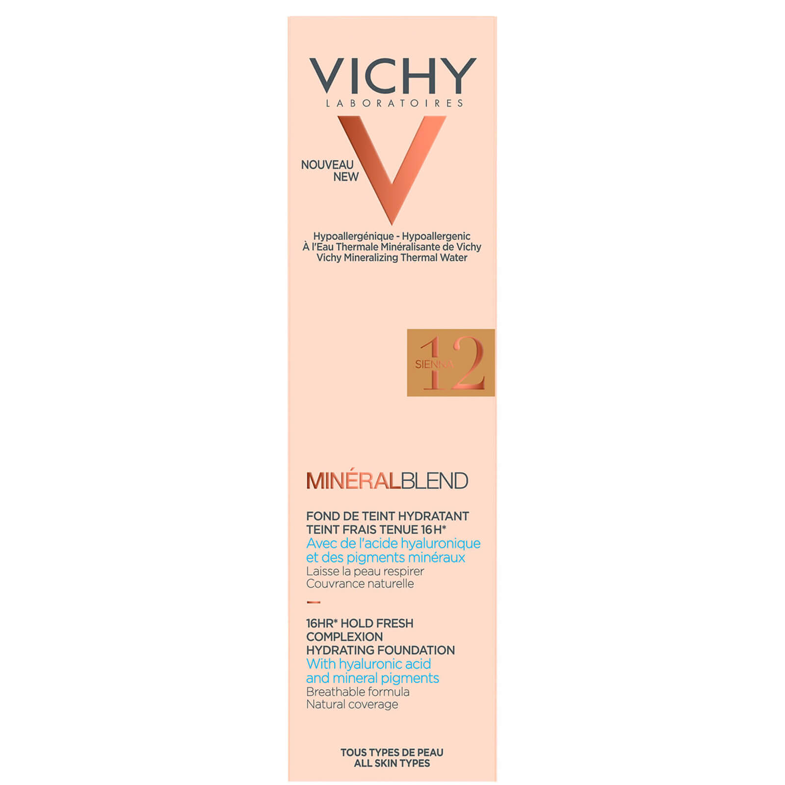 VICHY Mineralblend Fluid Sienna Foundation 30ml