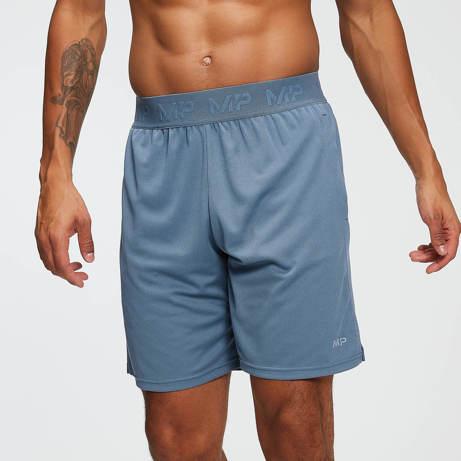 MP Men's Essentials Training Shorts - Washed Blue