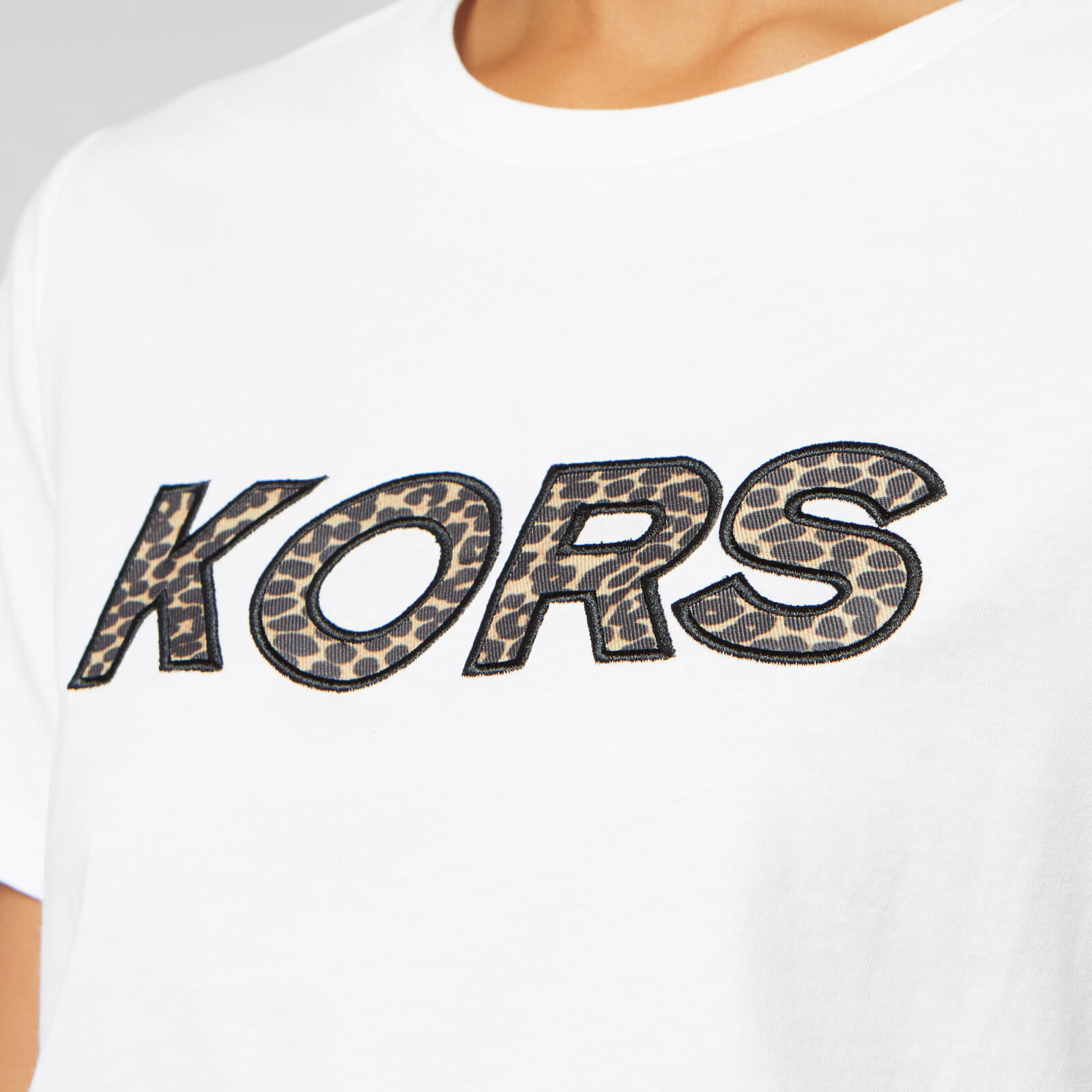 COOTIE / Print Oversized S/S Tee(EMBLEM) -Off White-
