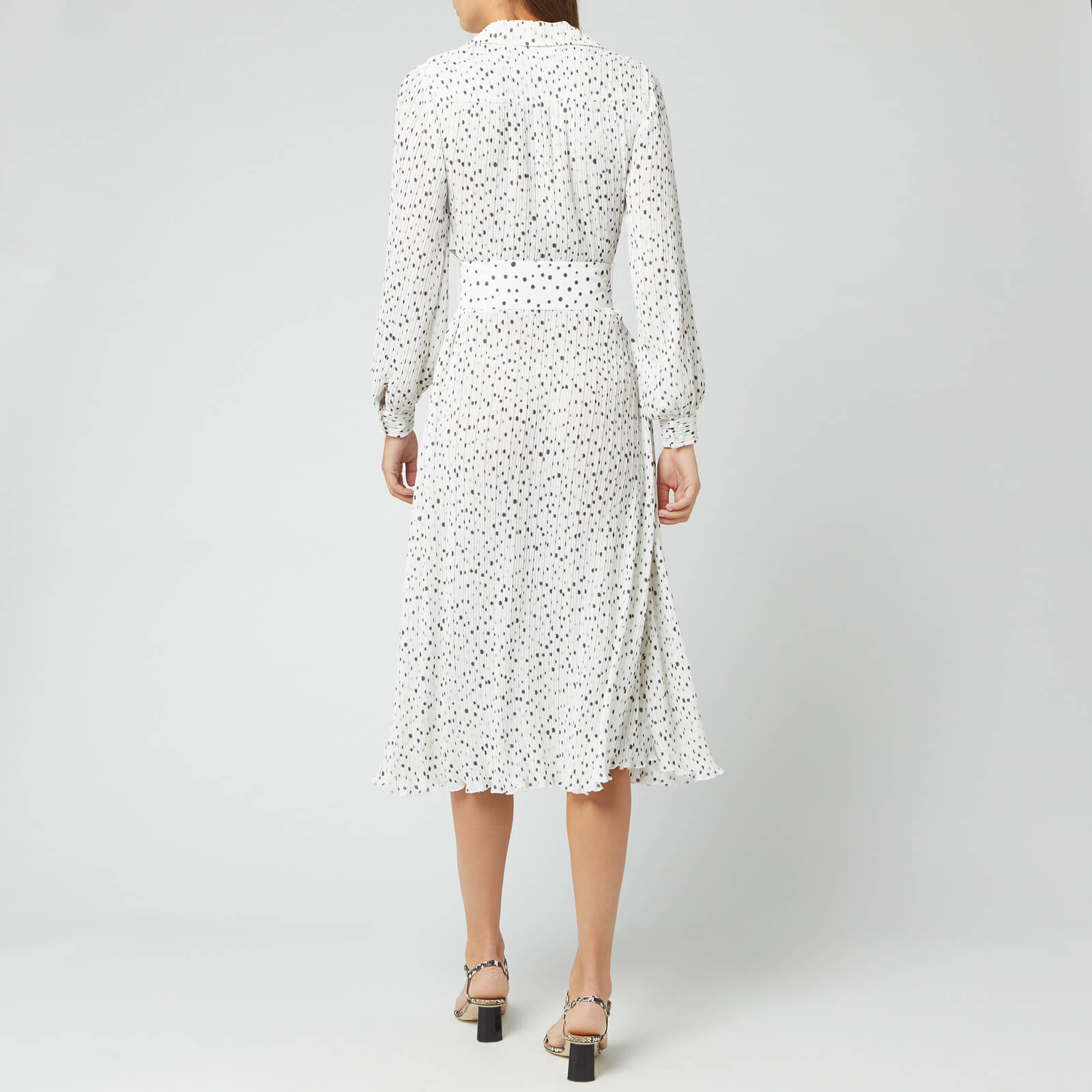 ワンピース ROTATE BIRGER CHRISTENSEN x Reina Olga dress White/Black ROTATE BIRGER CHRISTENSEN x Reina Olga dress White/Black