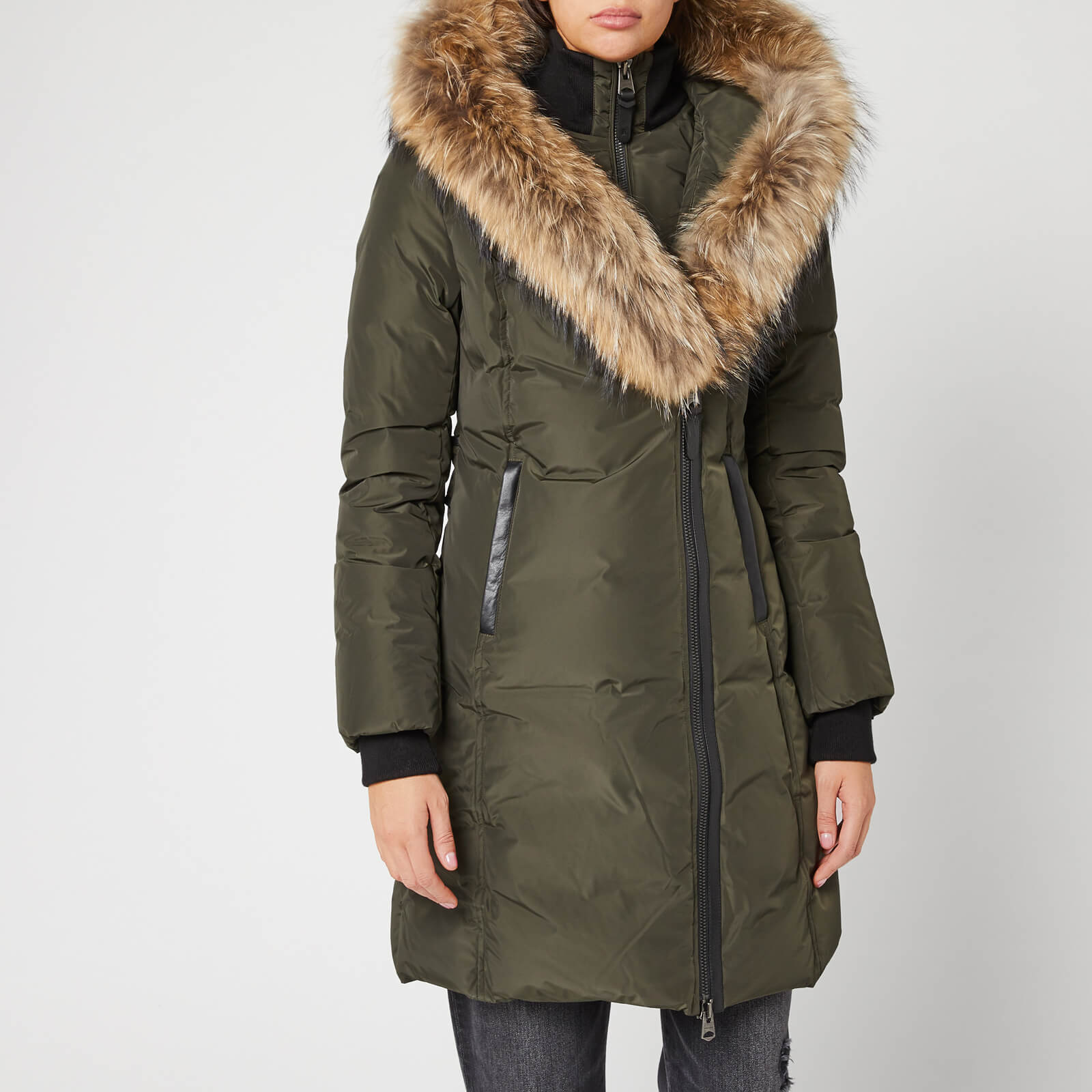 Mackage army green jacket deals
