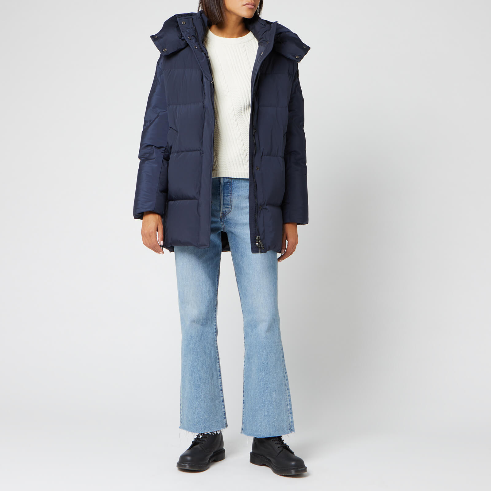 W's aurora puffy coat deals