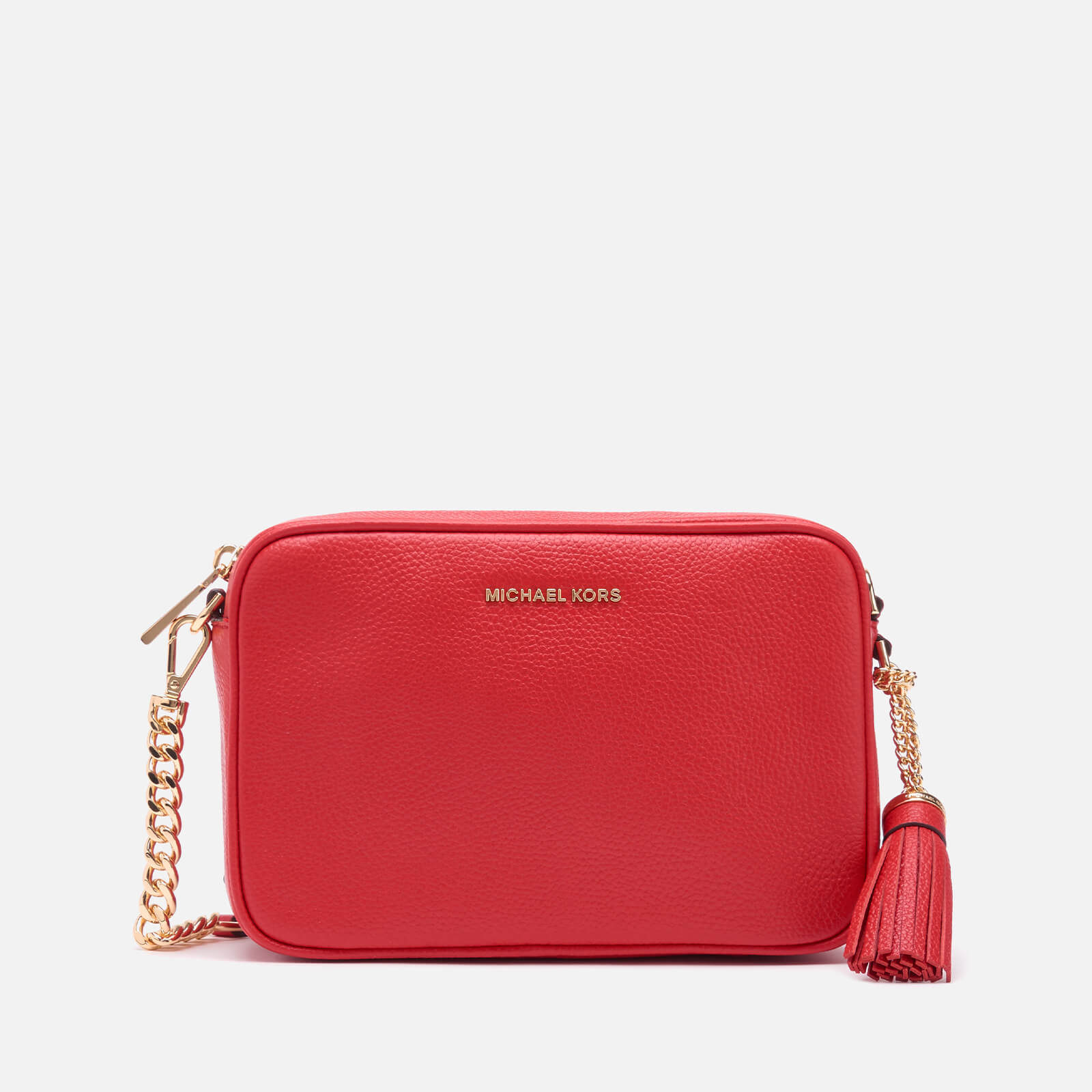 Michael kors camera bag red online