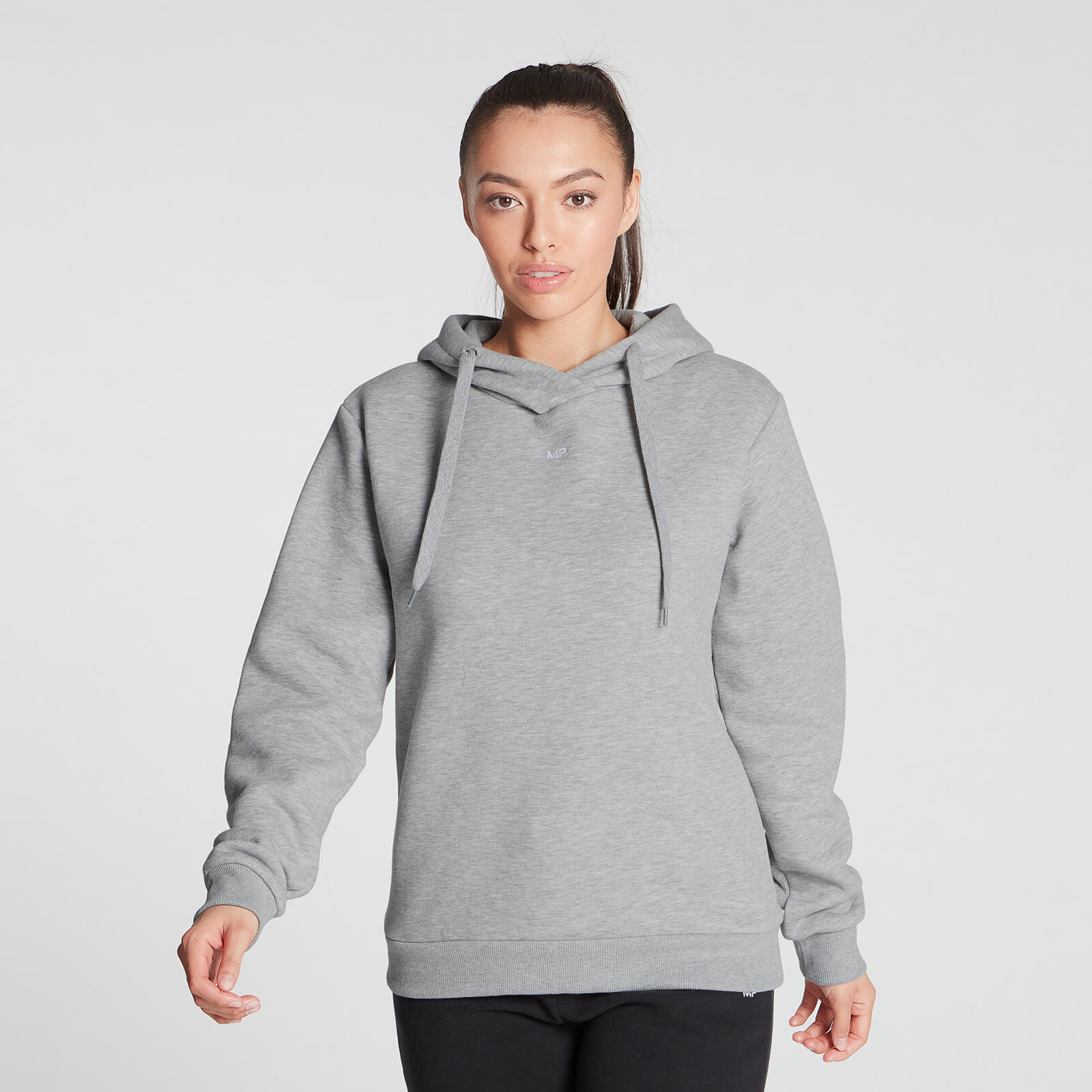 Sweat à Capuche MP Essentials - Gris Chiné