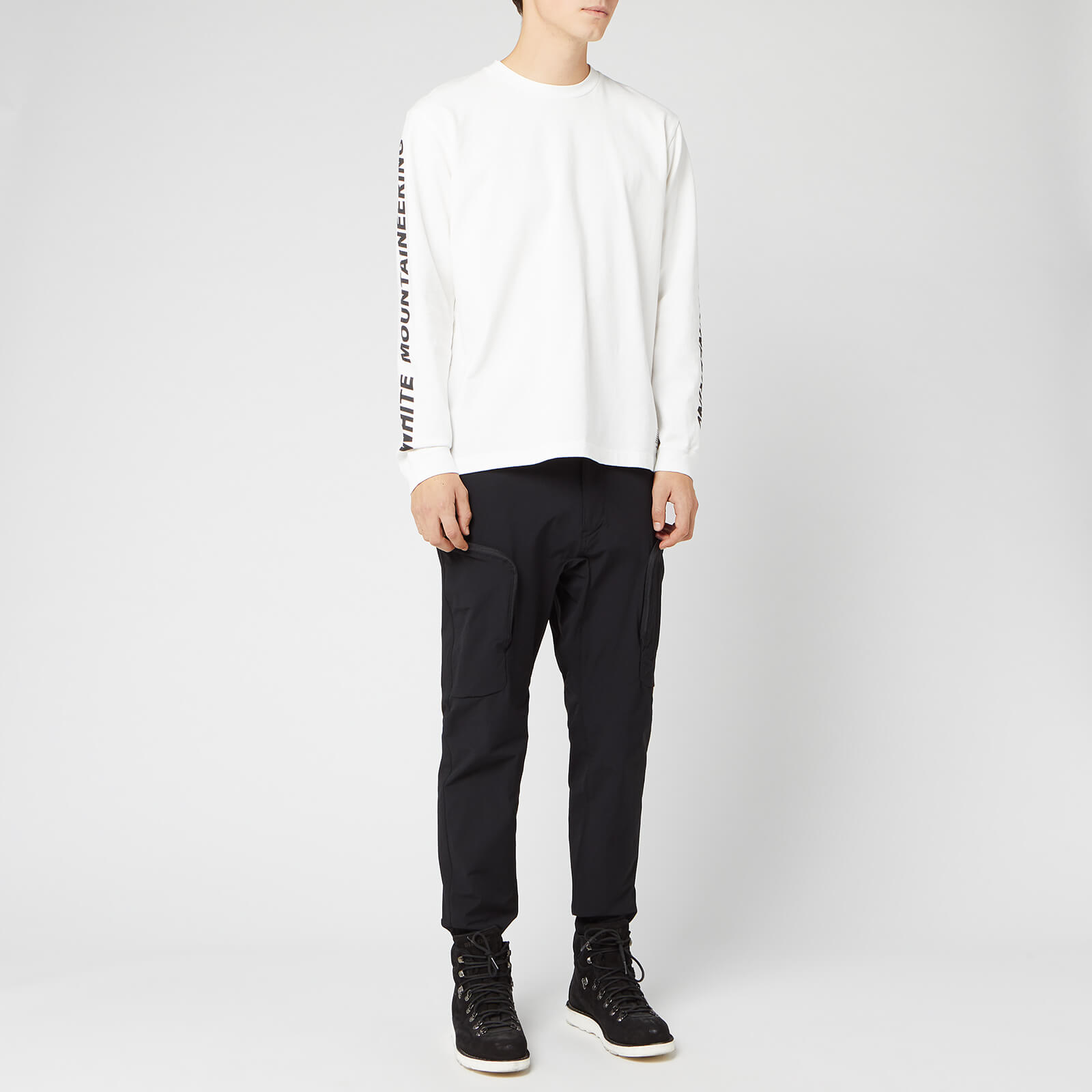 White Mountaineering Men's Tech Cargo Pants - Black - S | Coggles