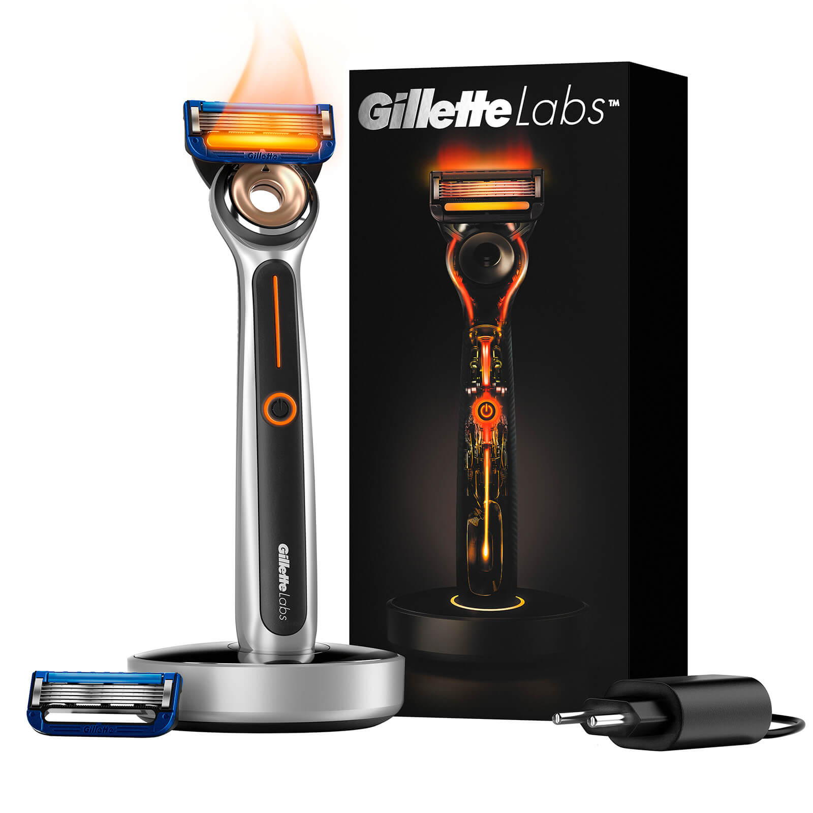 Gillette Heated Razor Kit 3 | LOOKFANTASTIC