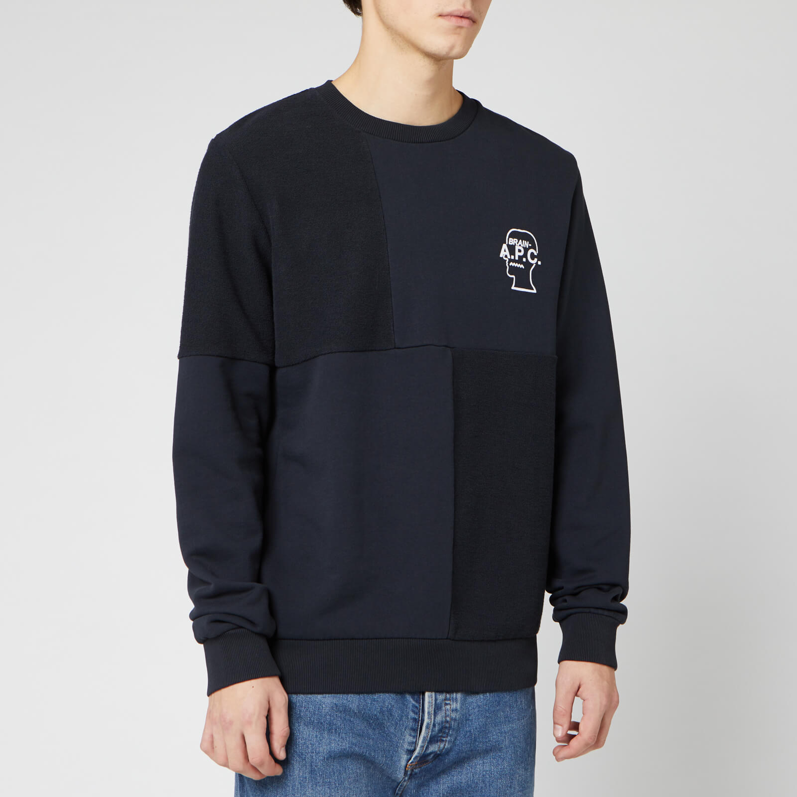 A.P.C. X Brain Dead Men s Pony Sweatshirt Dark Navy Coggles