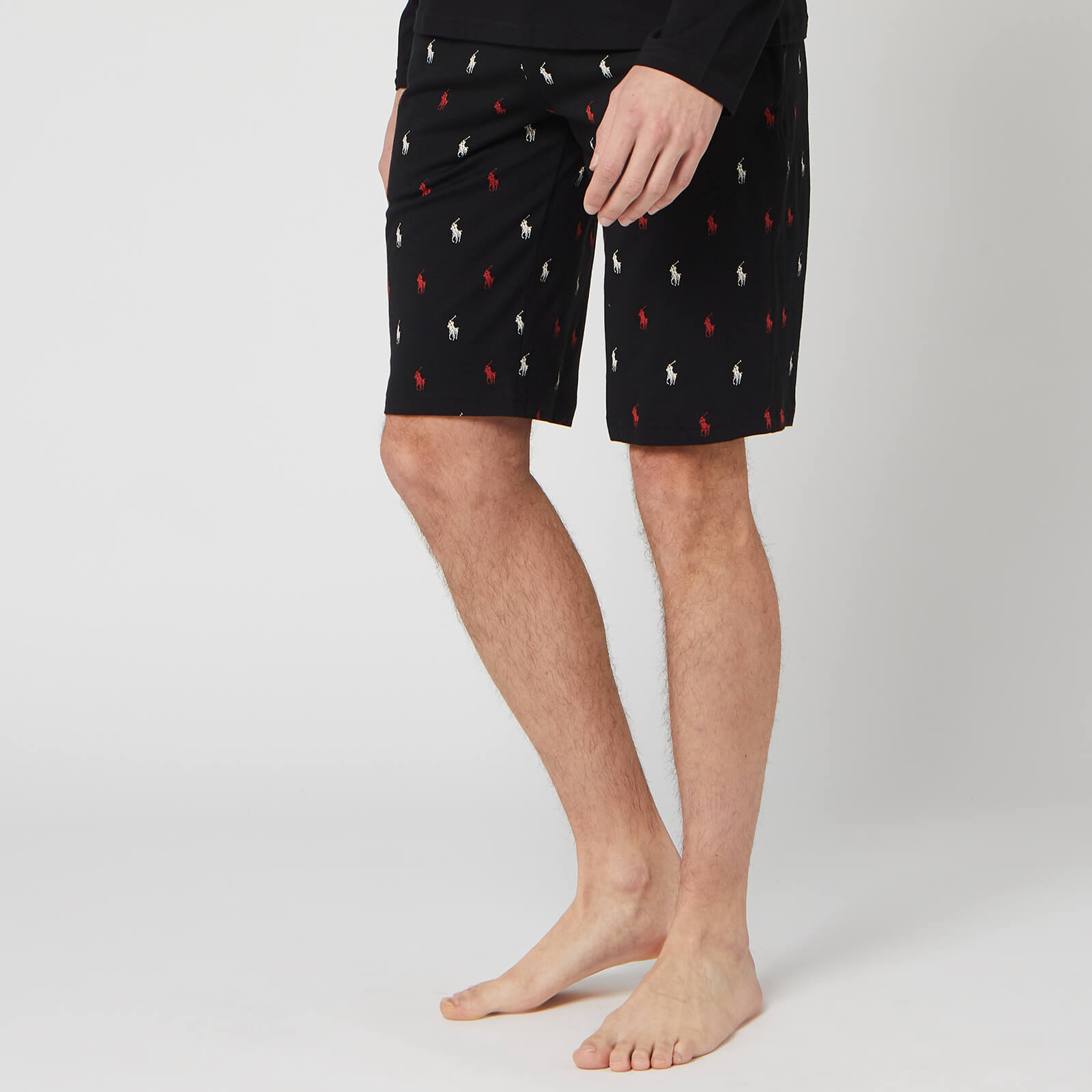 Polo Ralph Lauren Men s Slim Sleep Shorts Polo Black AOP S Coggles