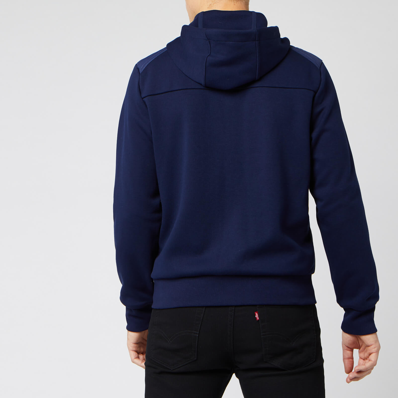 Polo Ralph Lauren Men s Hybrid Down Fill Hooded Bomber Jacket Navy Coggles
