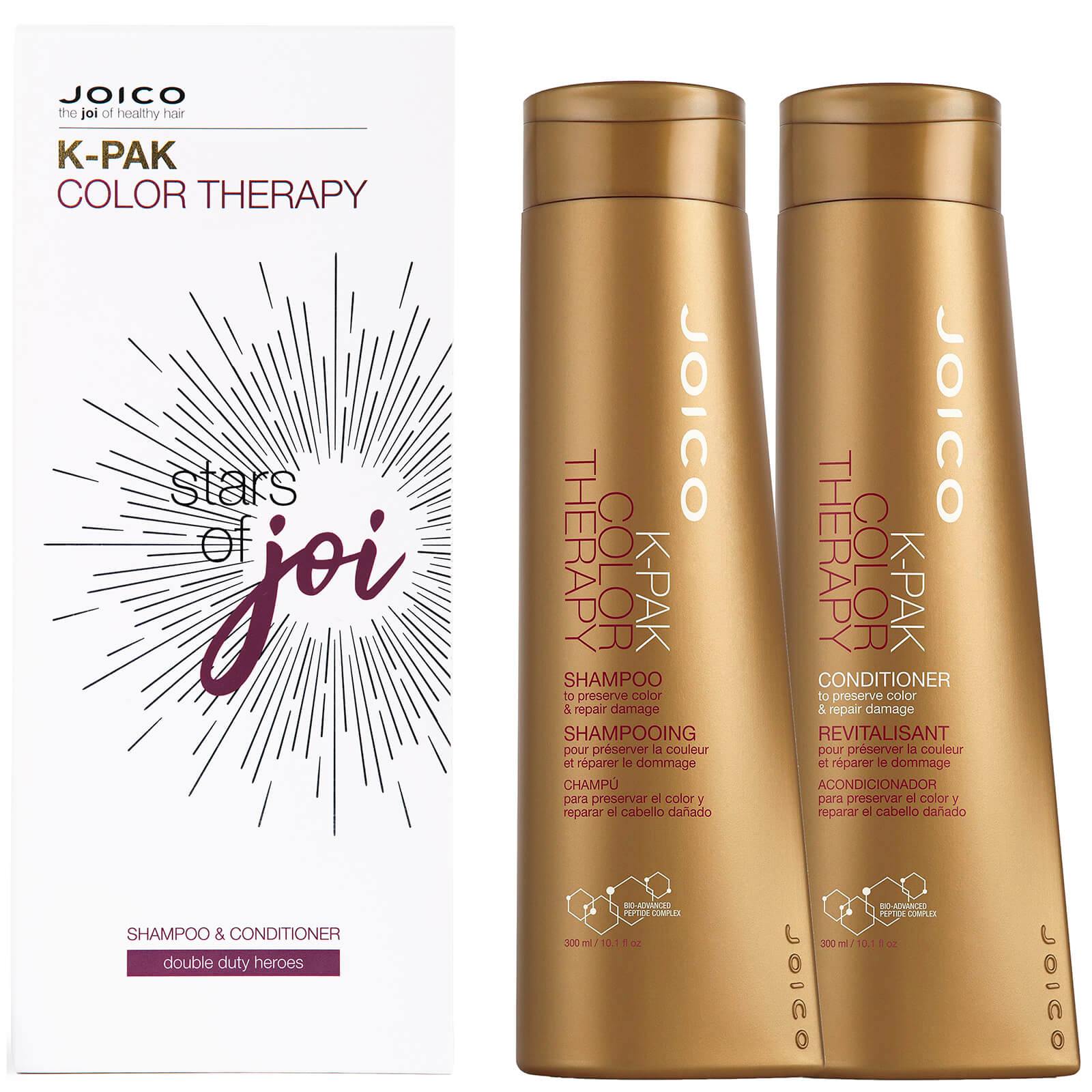 Joico Stars of Joi K-Pak Color Therapy Shampoo and Conditioner 300ml