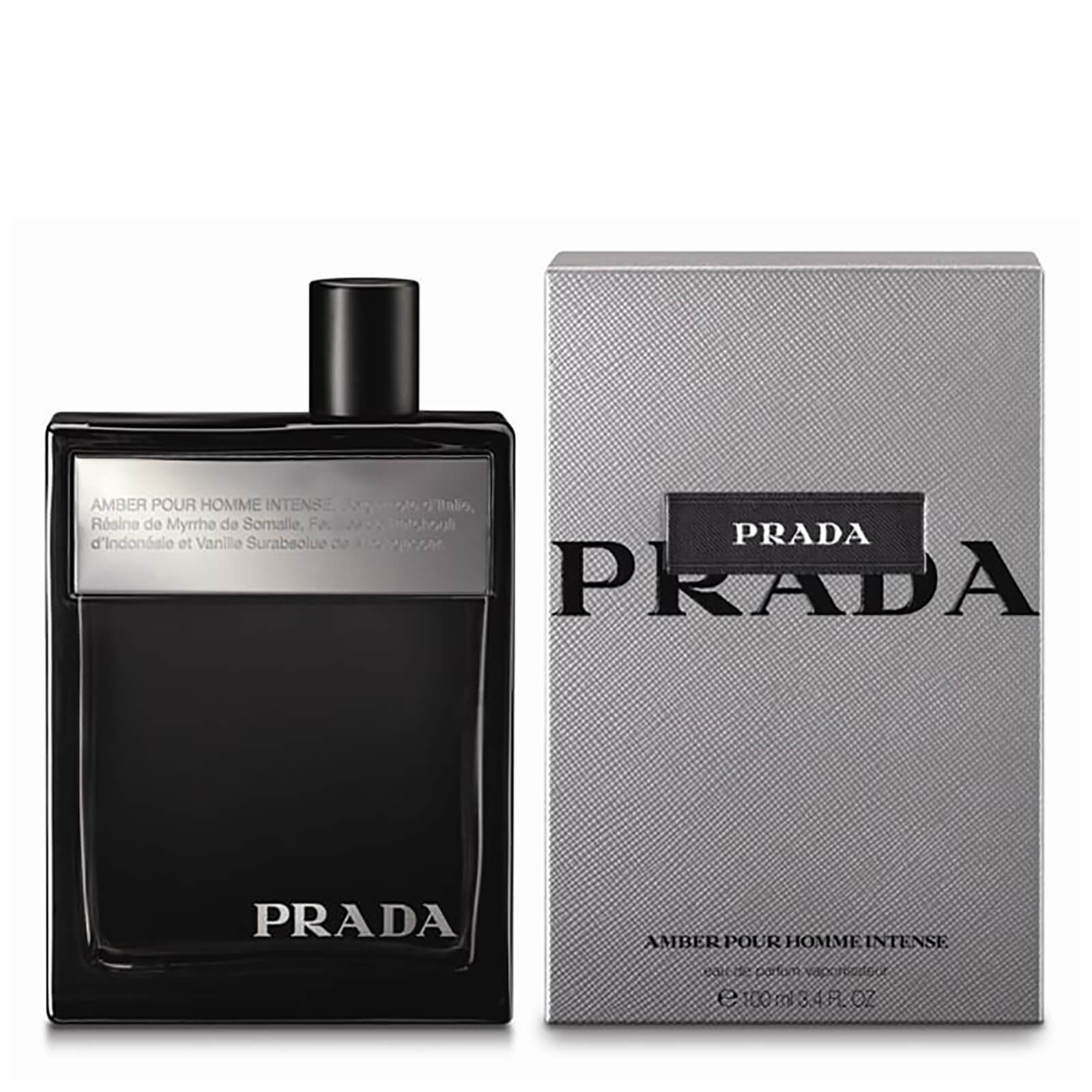Prada Amber Pour Homme Intense Eau de Parfum 100ml | LOOKFANTASTIC