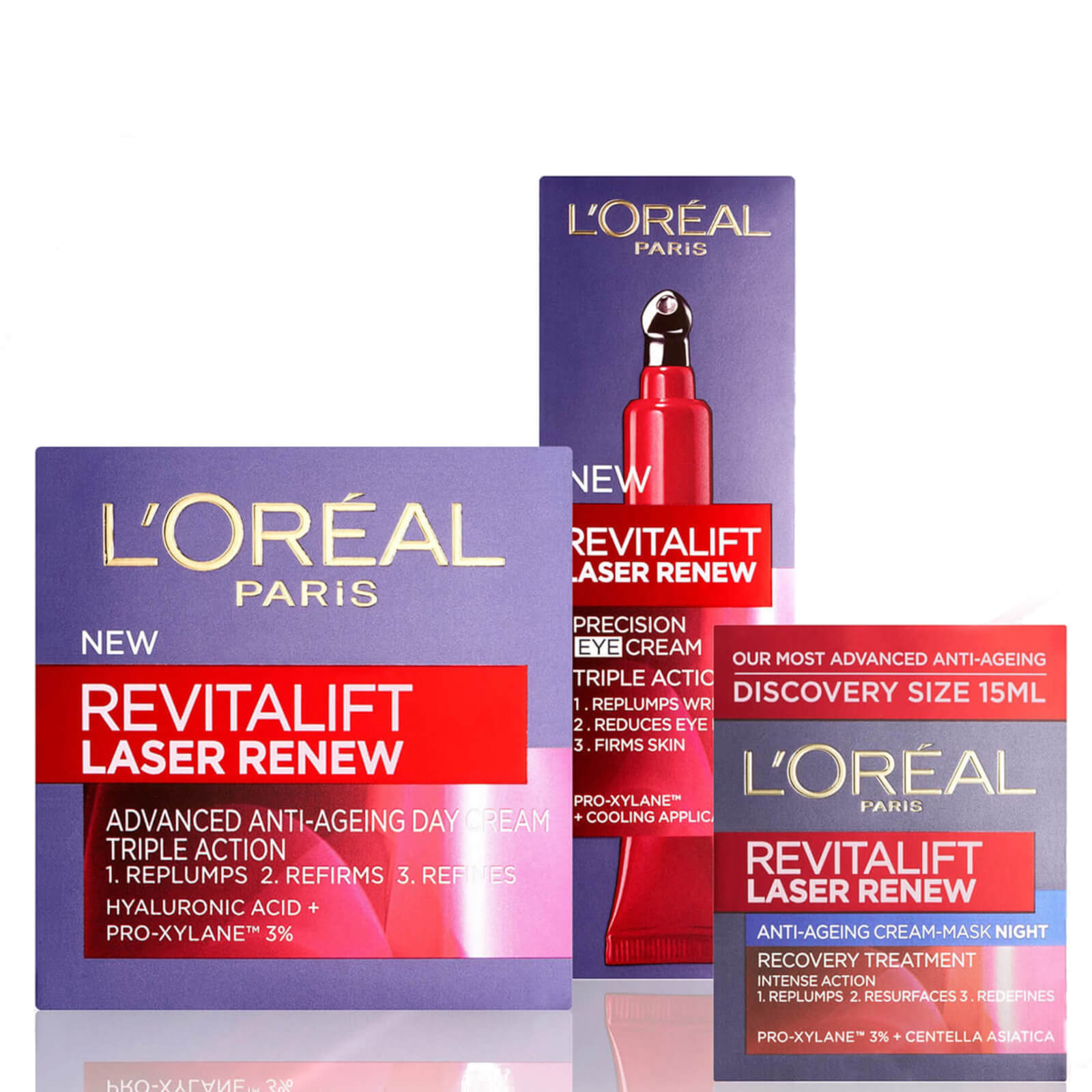 L'Oréal Paris Revitalift Laser Renew Anti-Ageing Skincare Moisturiser Set