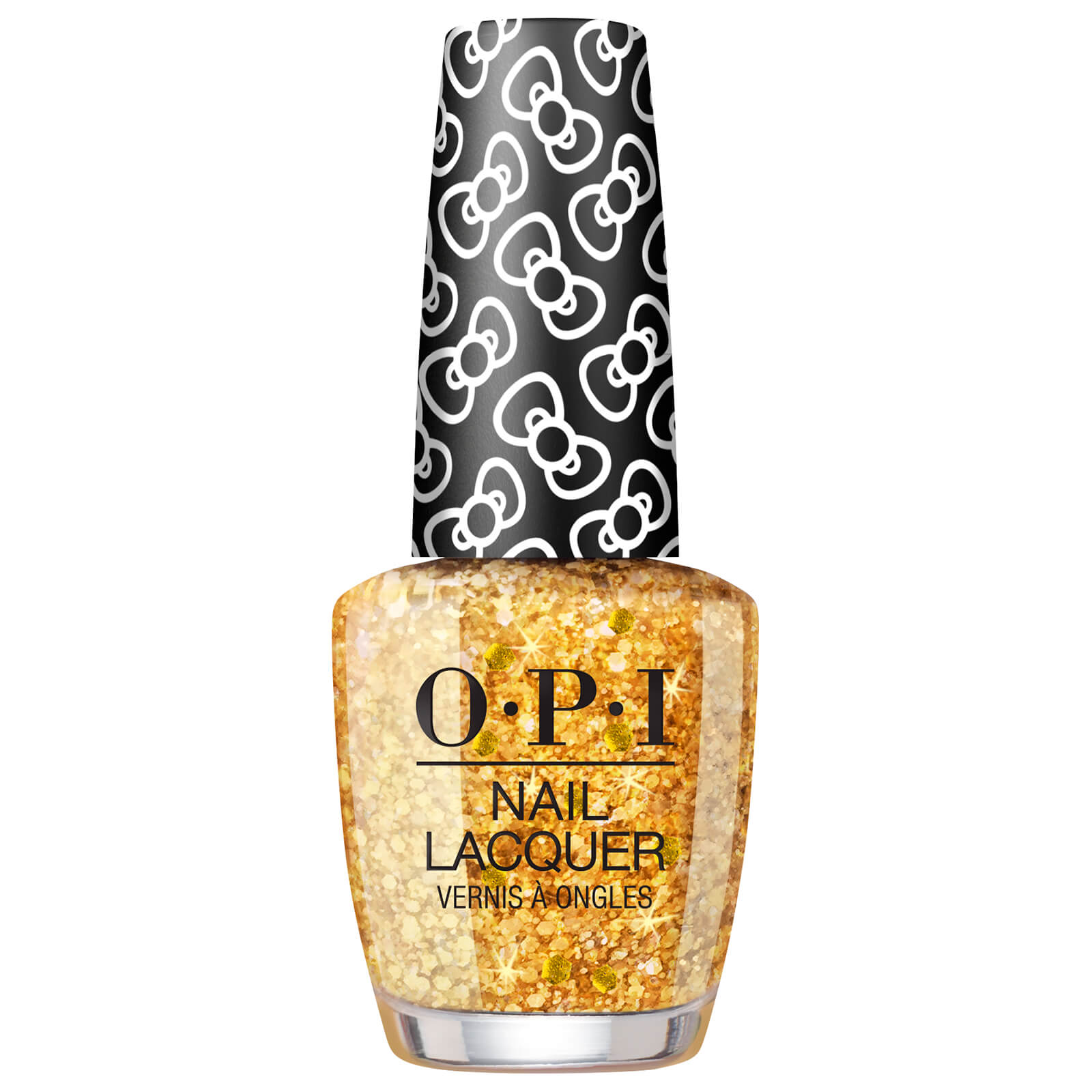 OPI Hello Kitty Limited Edition Nail Polish - Glitter all the Way 15ml