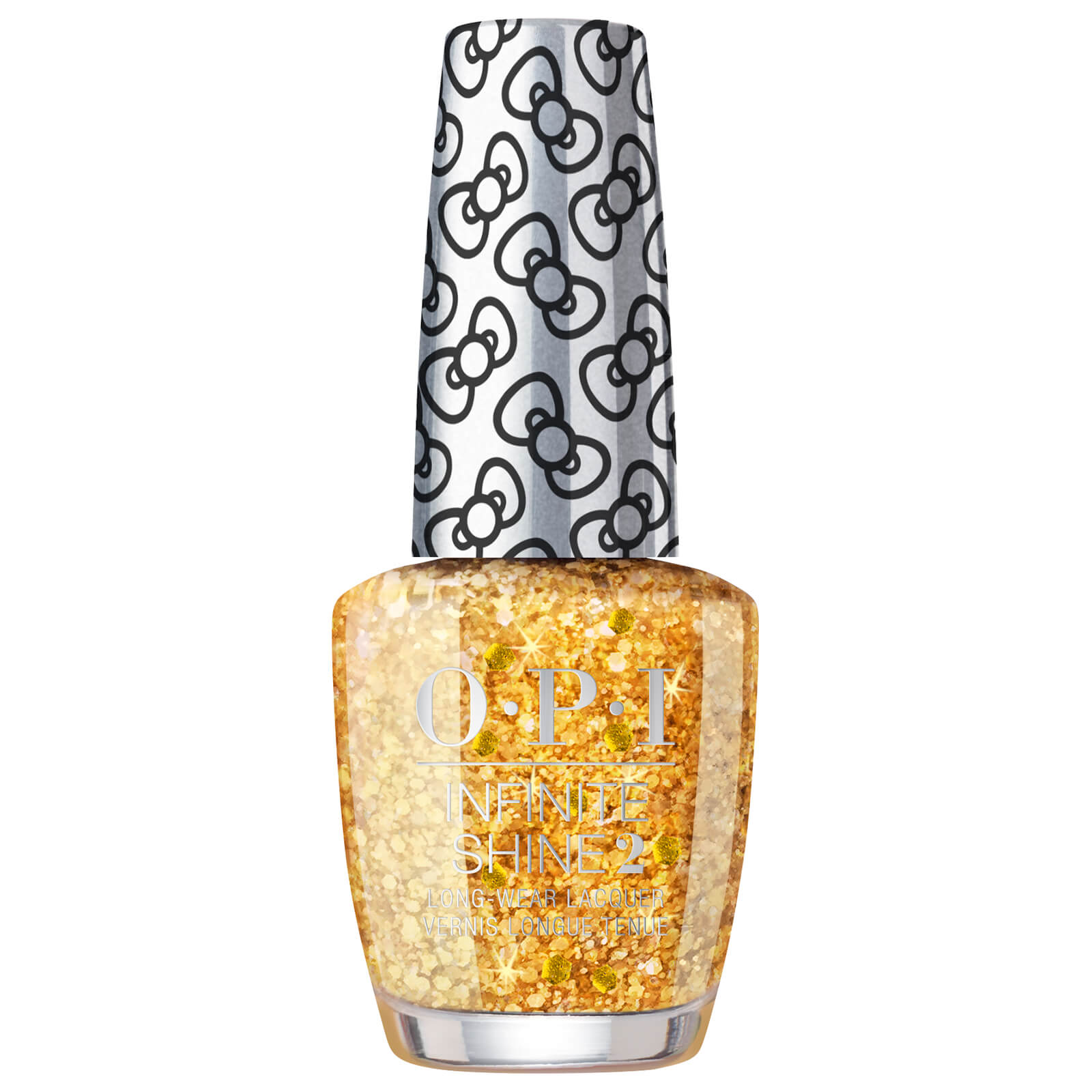 OPI Hello Kitty Limited Edition Nail Polish - Glitter all the Way Infinite Shine 15ml