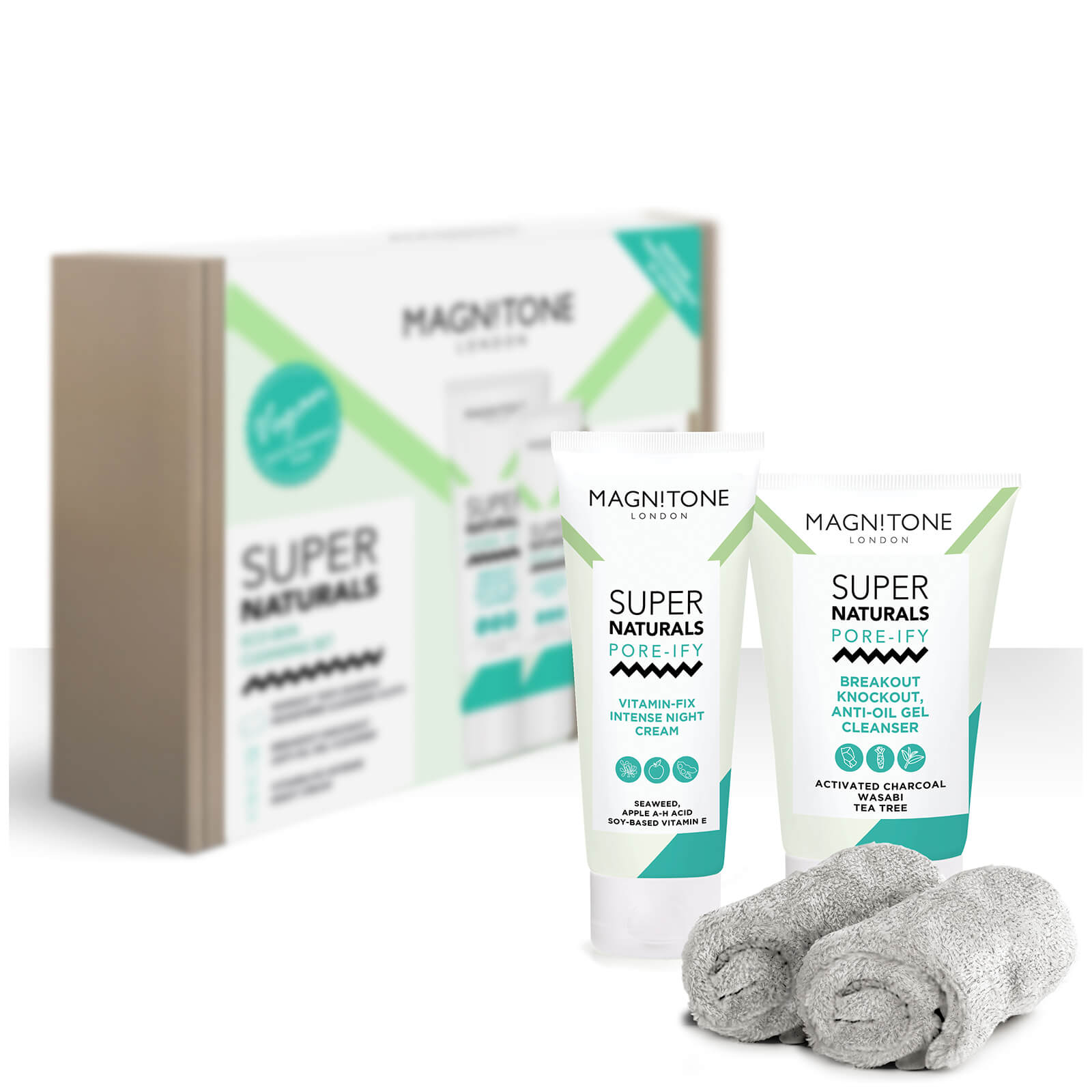 MAGNITONE London SuperNaturals Eco Skin Cleansing Set