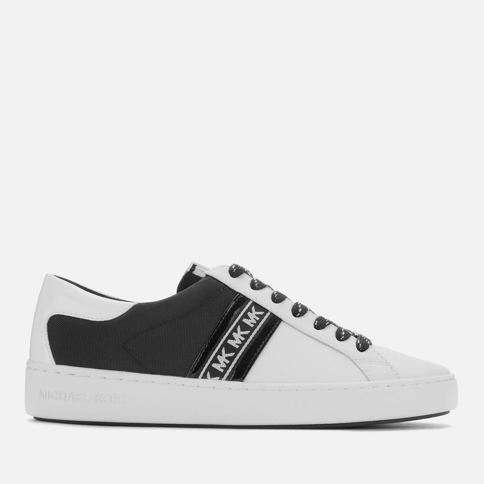 Michael kors keaton stripe best sale trainers