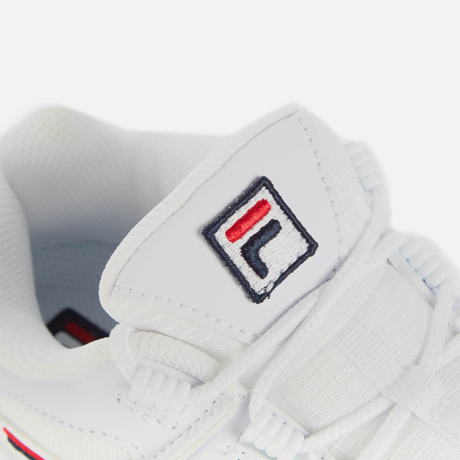 FILA Women s Uproot Trainers White Navy Red Allsole