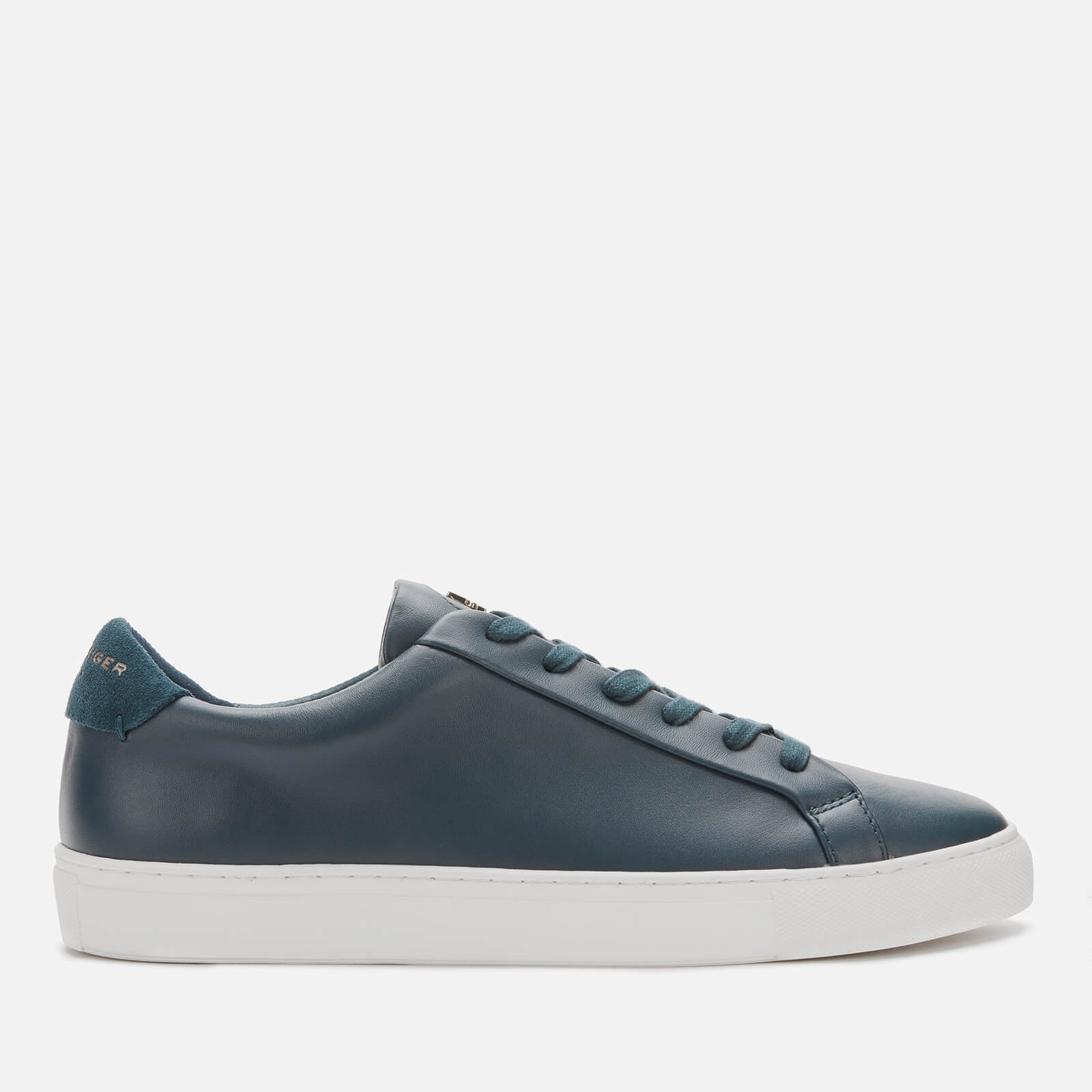Kurt Geiger London Men s Donnie Leather Cupsole Trainers Navy