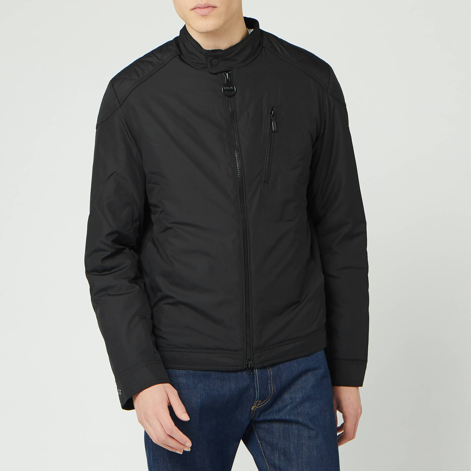 Barbour international station best sale jacket