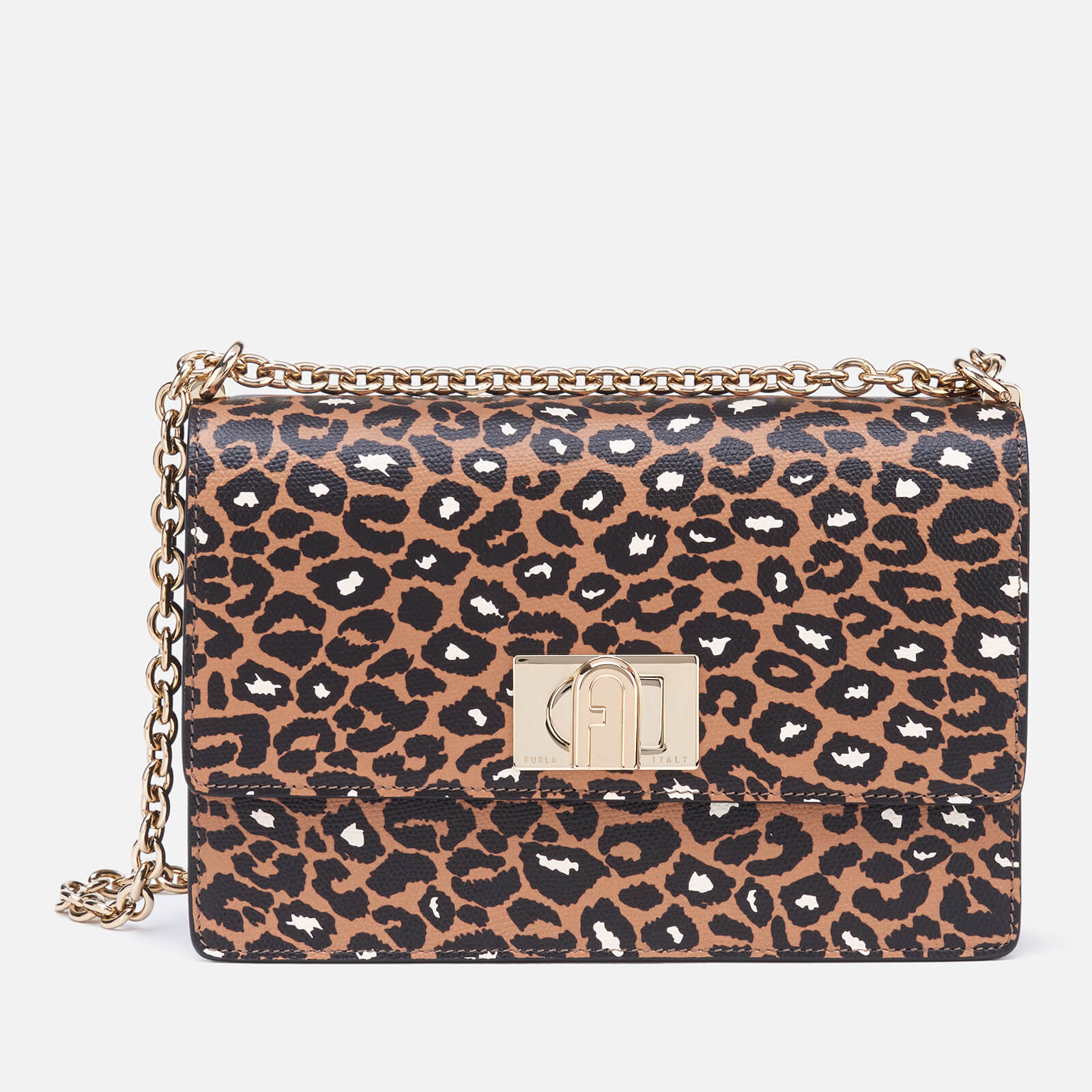 Furla Women s 1927 Mini Cross Body Bag Leopard Coggles
