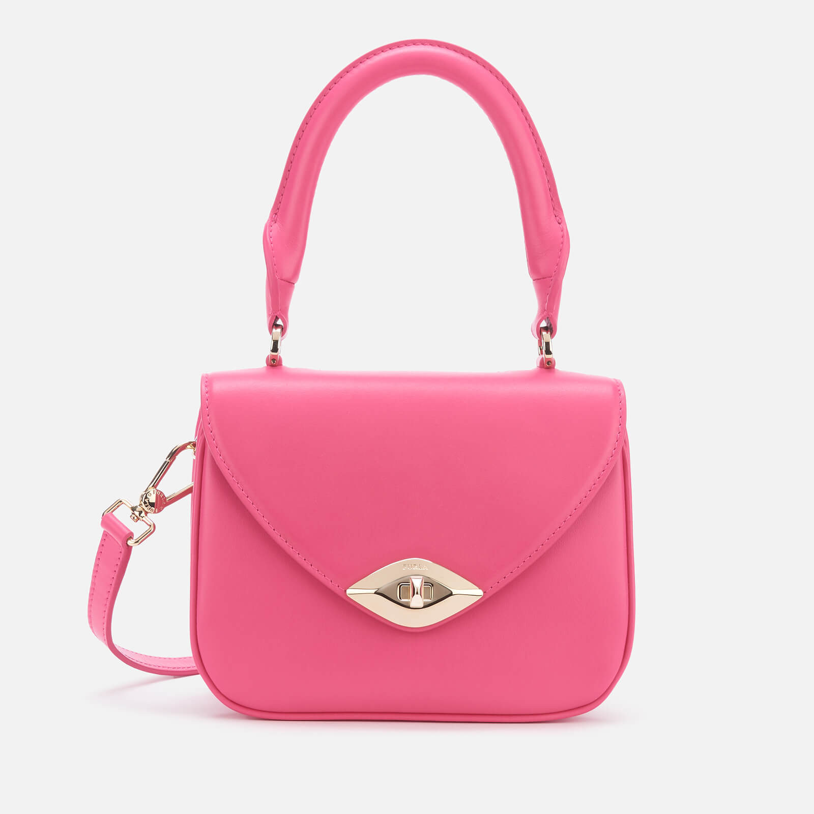 FURLA FURLA EYE MINI TOP HANDLE ハンドバッグ Furla Women's Eye Mini Top Handle Bag - Pink | Coggles