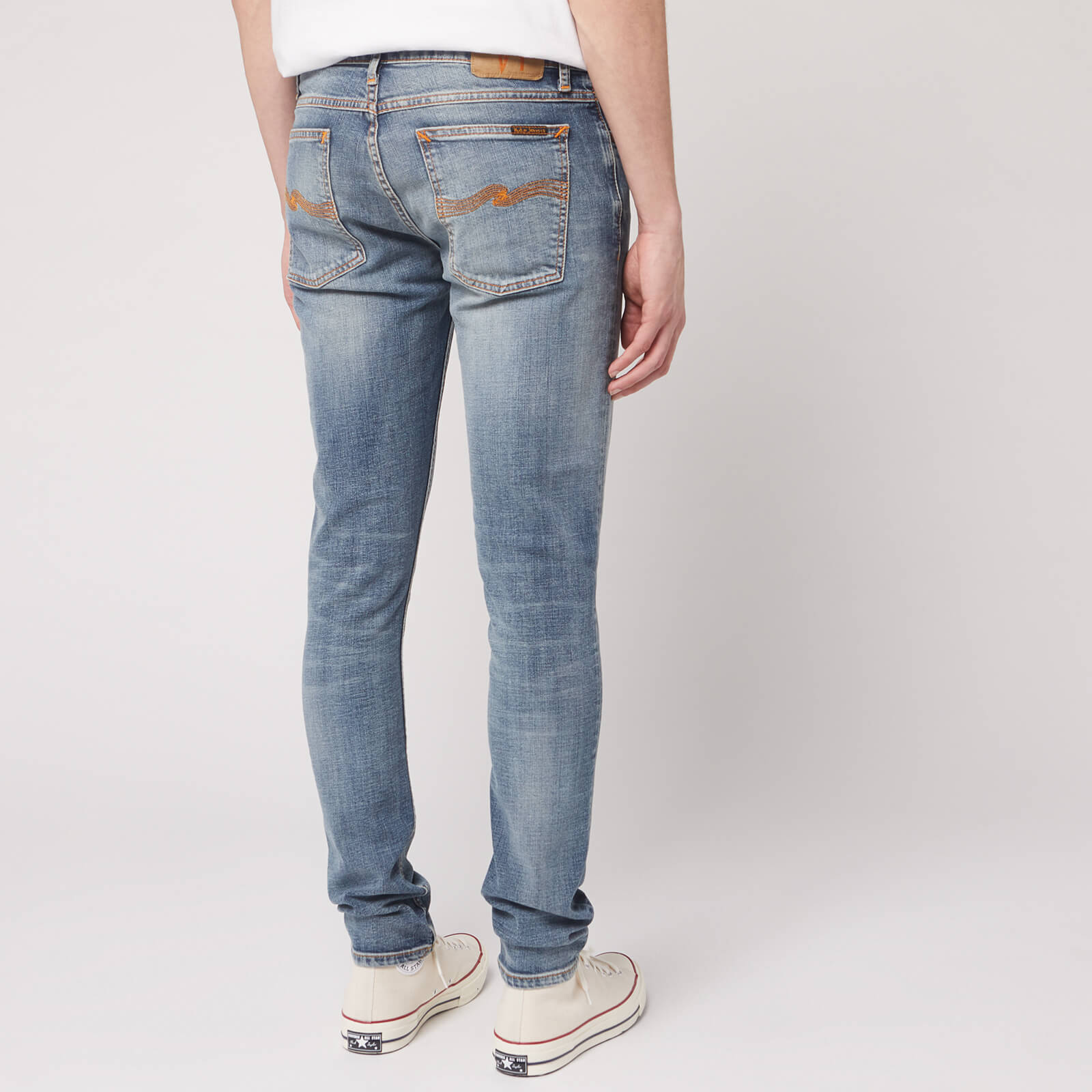 Nudie Jeans Men's Skinny Lin Jeans - Misty Blue - W30/L30 Nudie Jeans Men's Skinny Lin Jeans - Misty Blue - W30/L30