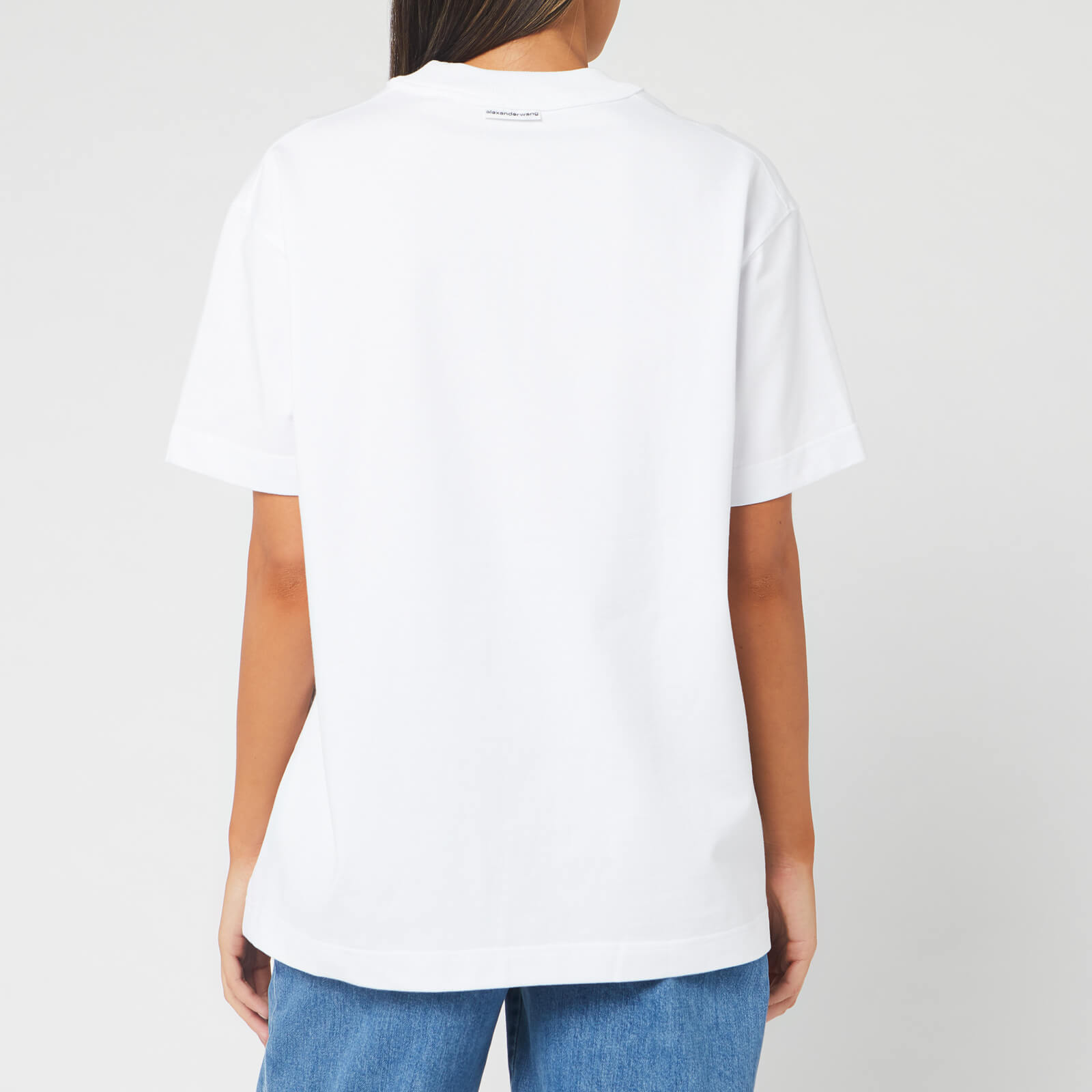 Alexander Wang Women's Short Sleeve Logo Graphic T-Shirt
