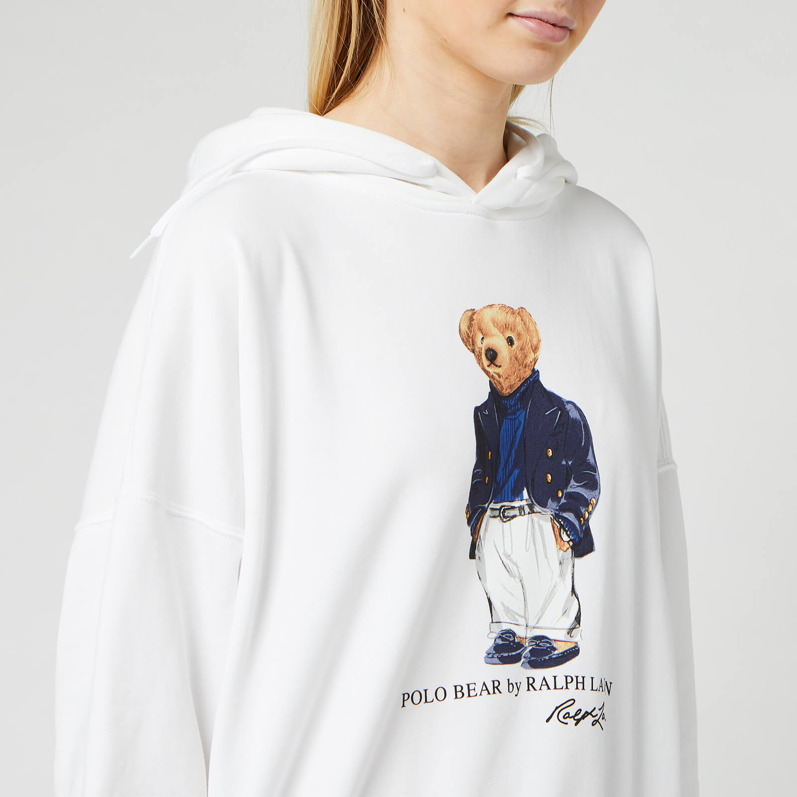Ralph lauren bear hoodie women's sales