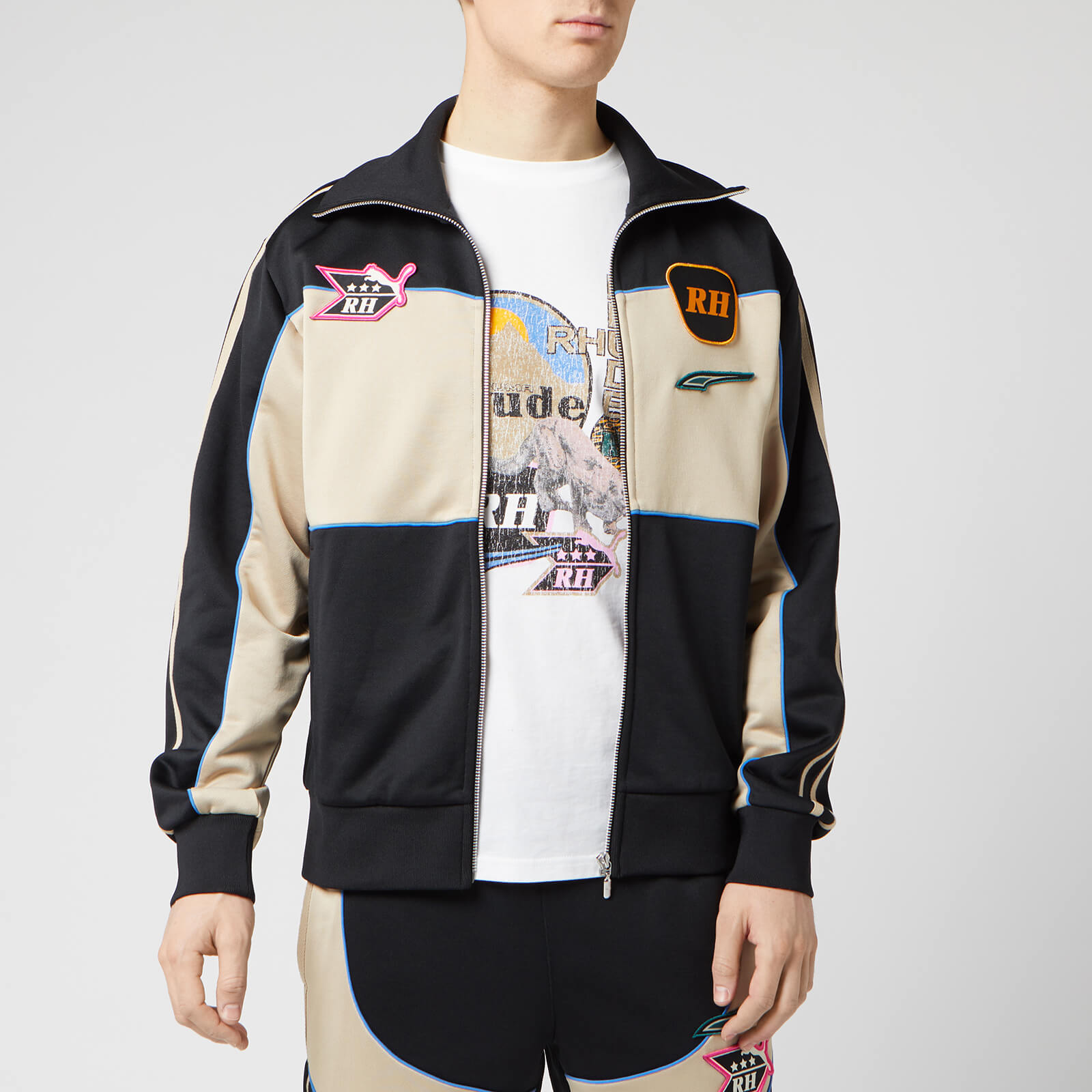 Puma X Rhude Men s Track Jacket Black Coggles