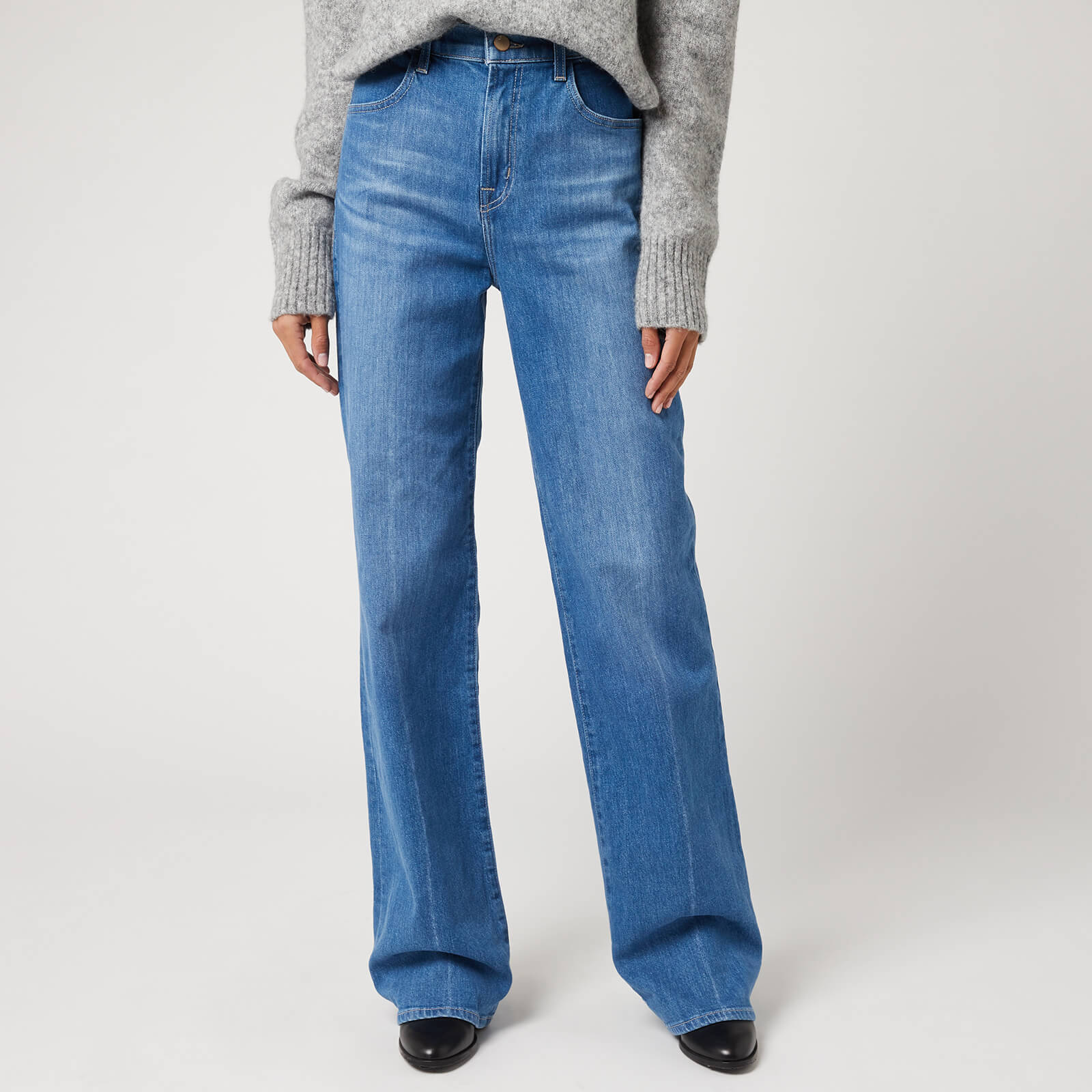 J Brand Women s Joan High Rise Wide Leg Jeans Alto Coggles