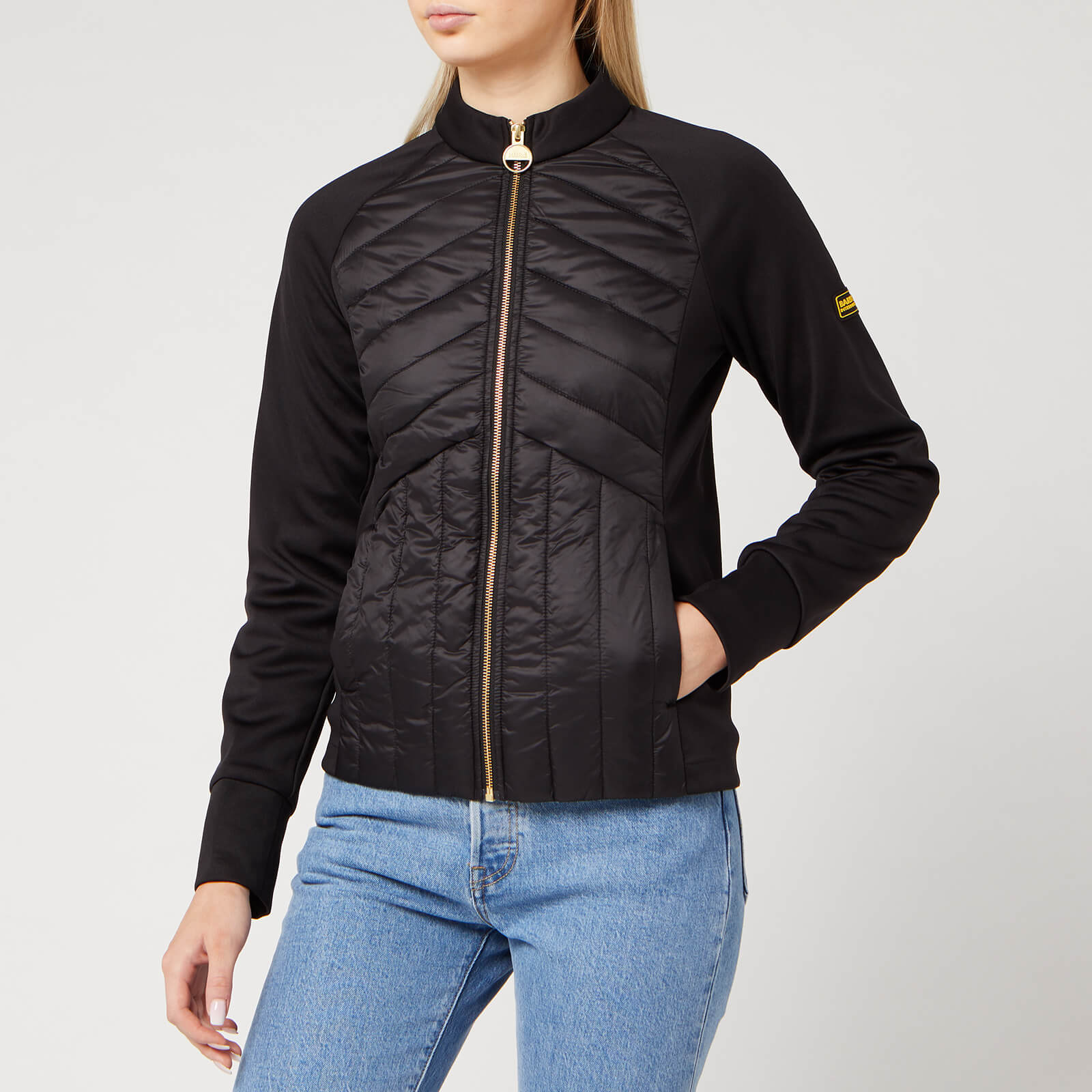 Barbour international drive zip jacket outlet