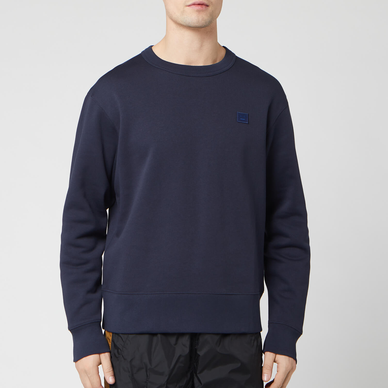 Acne studios ferd face half zip sweat deals