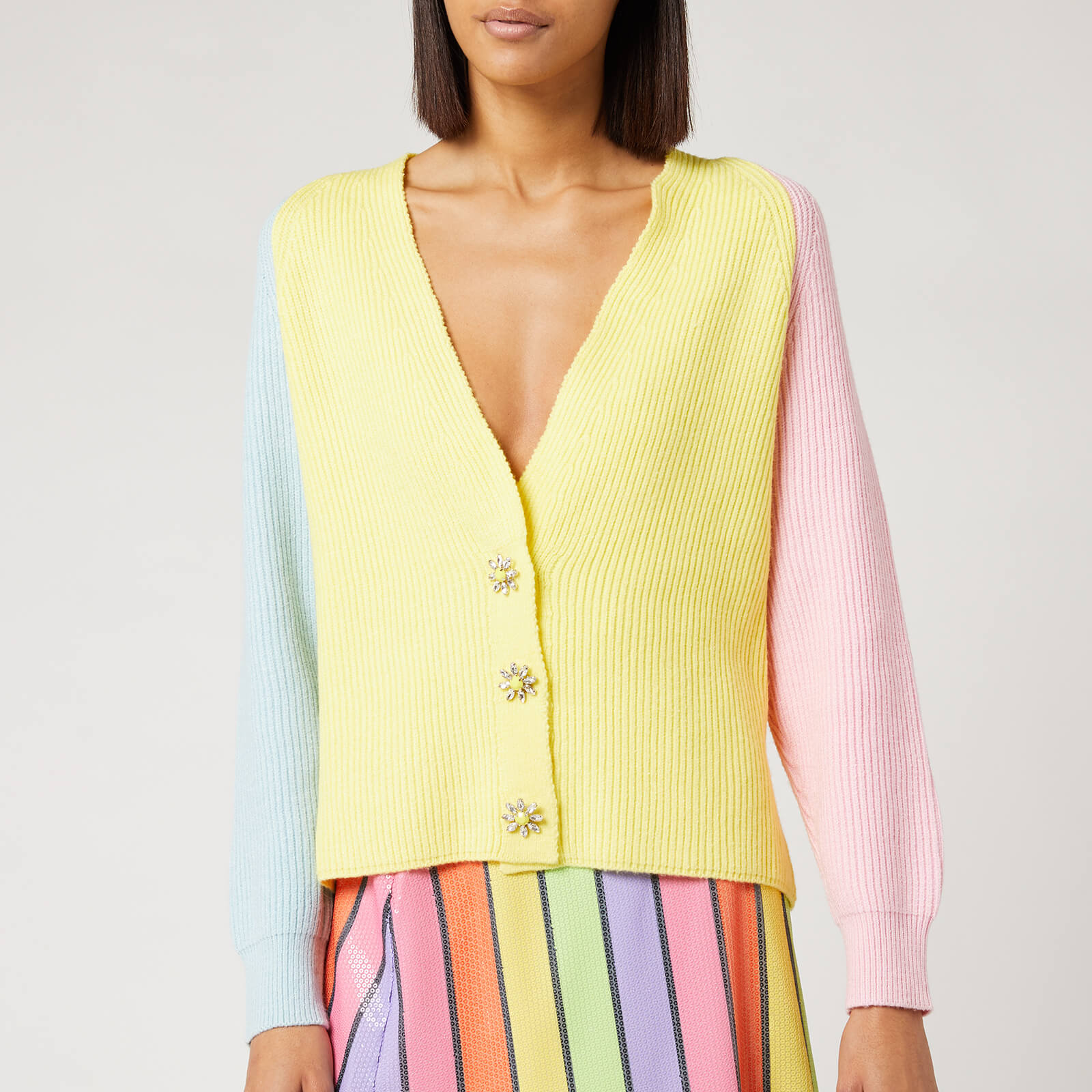 Olivia Rubin Women s Tally Cardigan Yellow Coggles