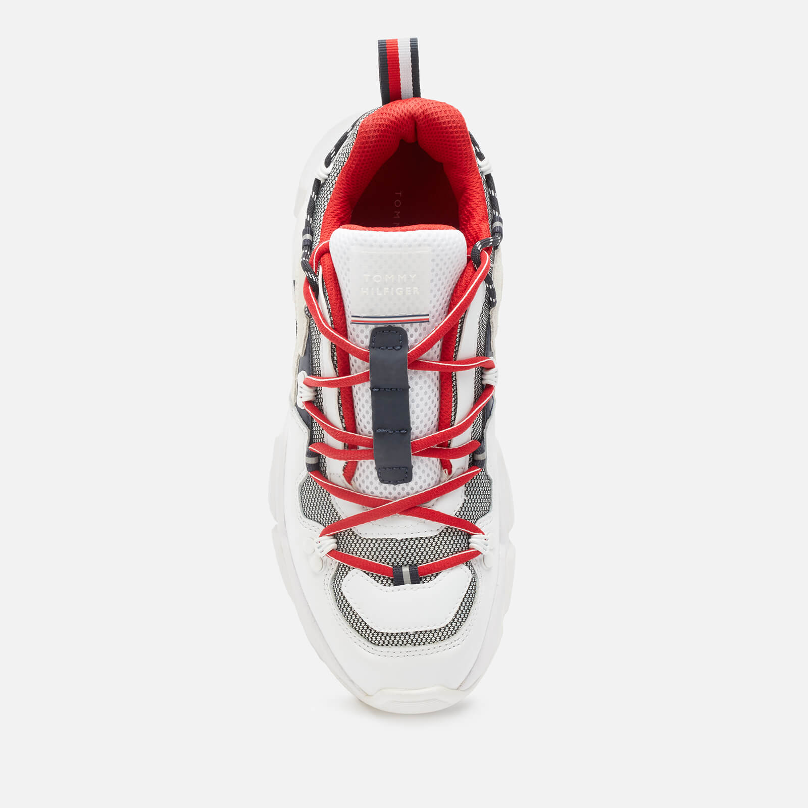 Tommy Hilfiger Men s City Voyager Chunky Trainers White Allsole
