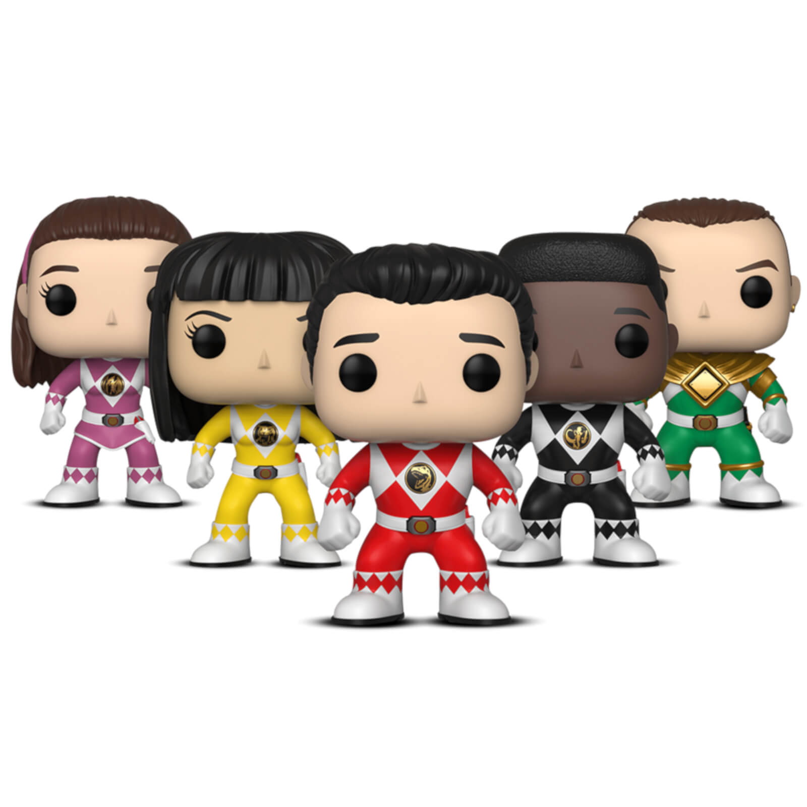 Funk Power Rangers Funko Pop! Vinyl Power Rangers Bundle - 5 Pack | Zavvi UK