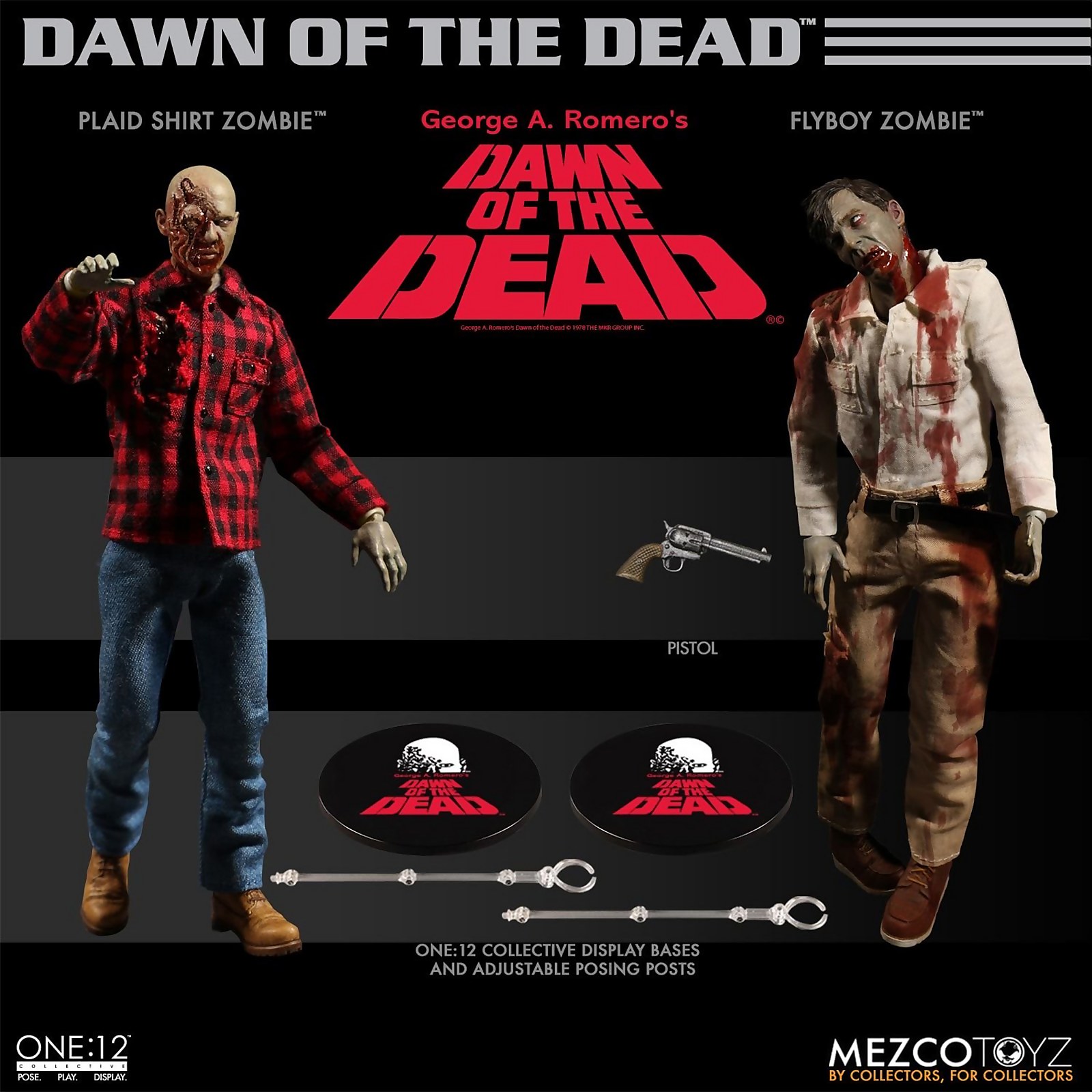Mezco One:12 Collective Dawn of the Dead Boxed Set