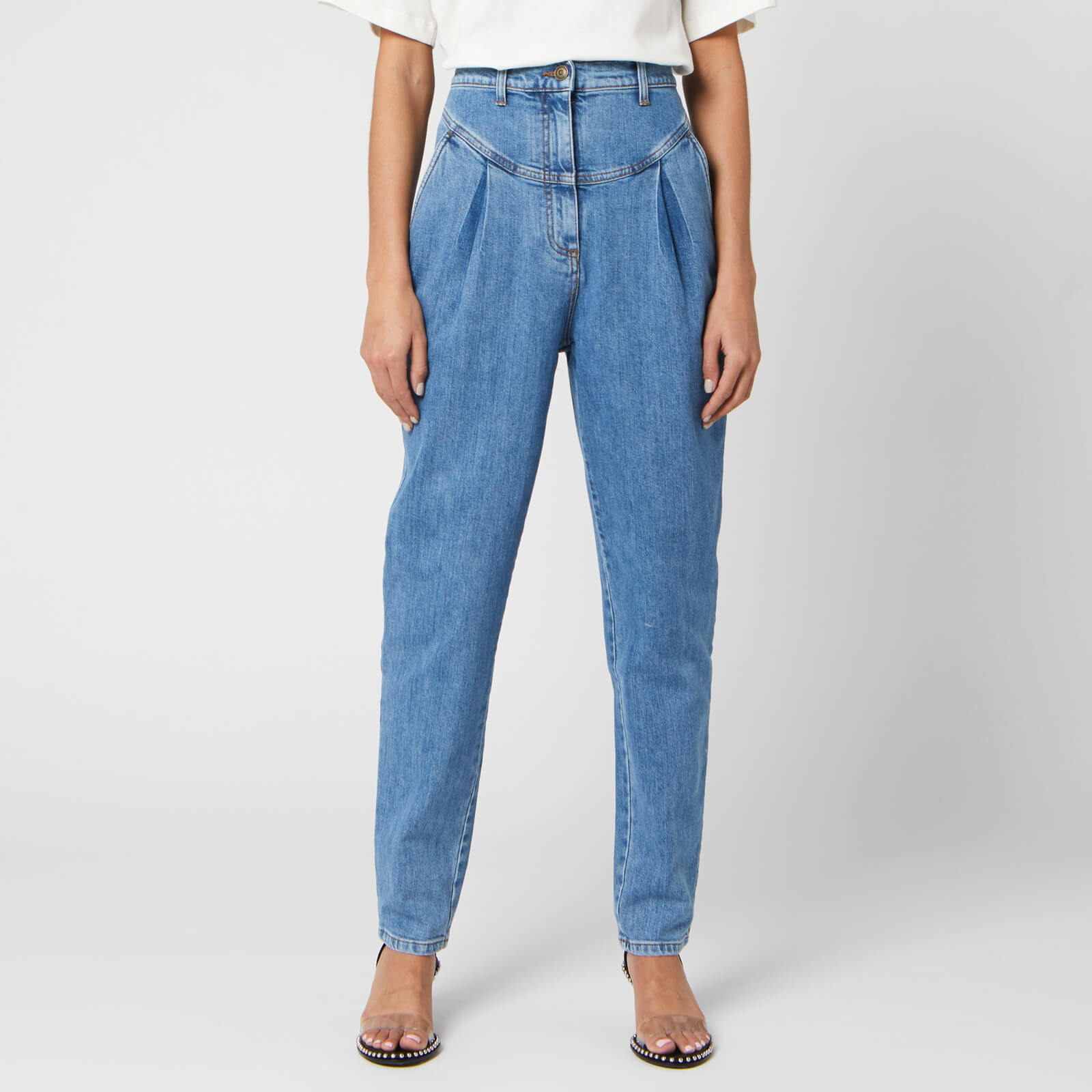 Philosophy di Lorenzo Serafini Women's Denim Trousers - Blue