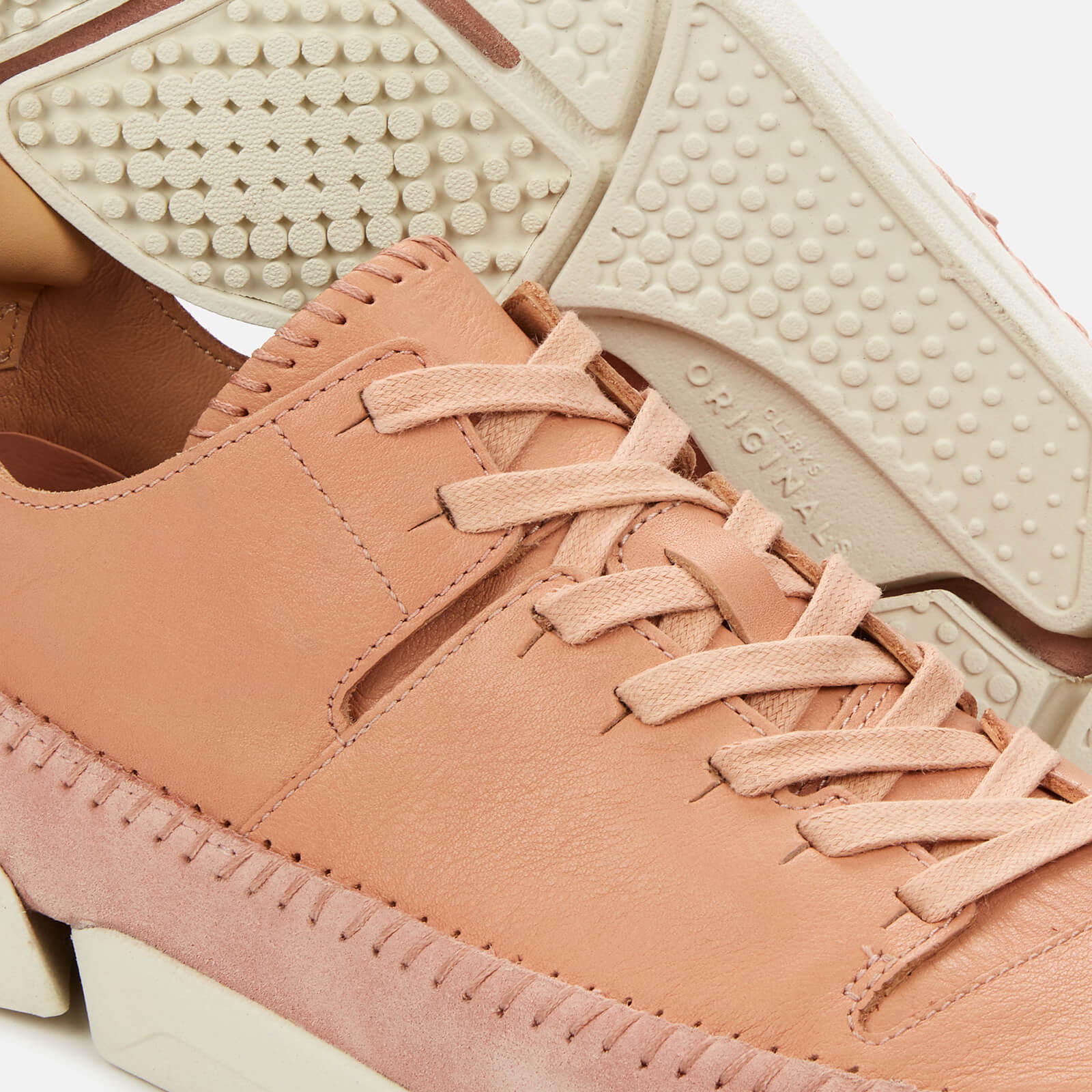 Clarks Originals Women s Trigenic Flex Trainers Light Pink Combi
