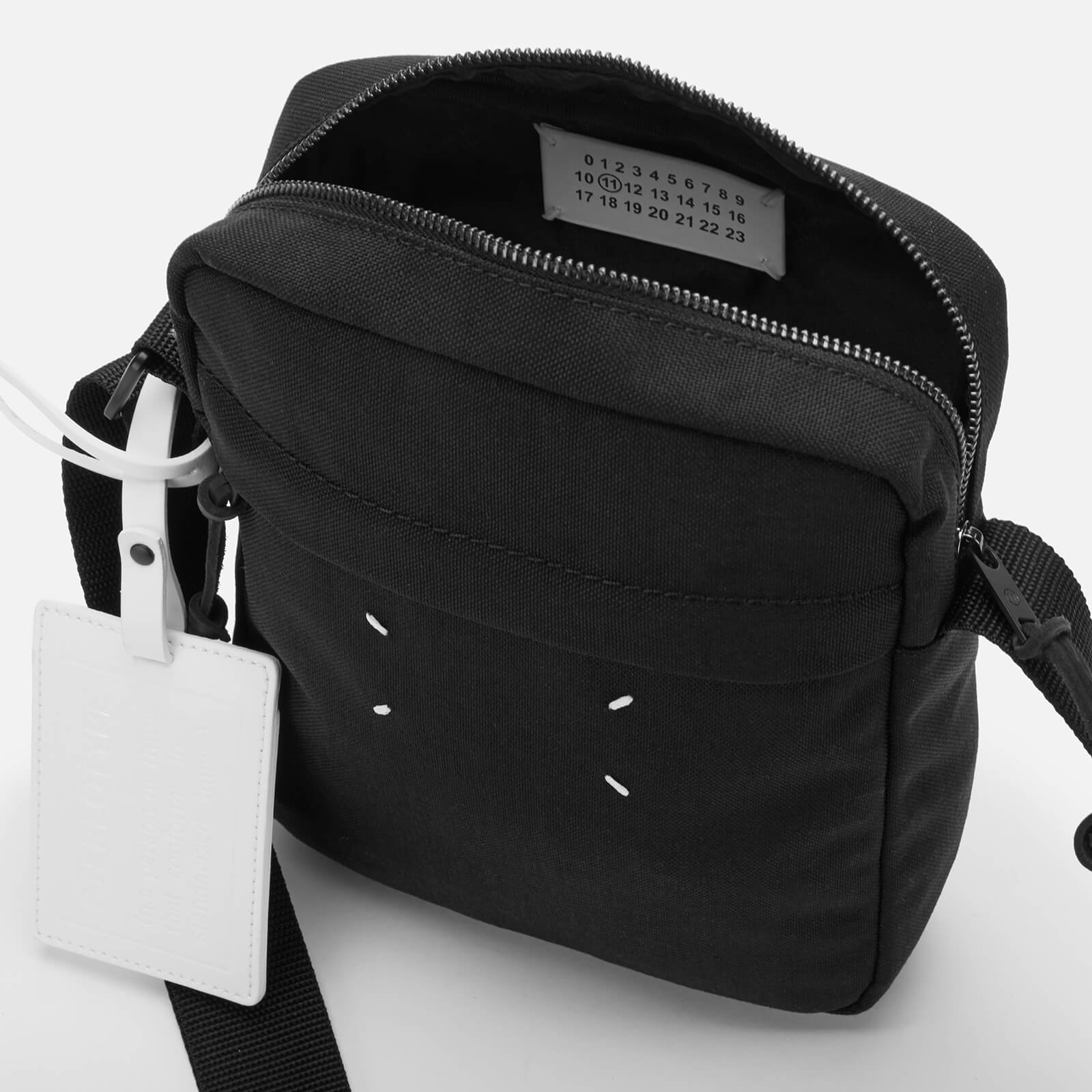 Maison Margiela Men's Medium Cross Body Bag - Black | Coggles Maison Margiela Men's Medium Cross Body Bag - Black | Coggles