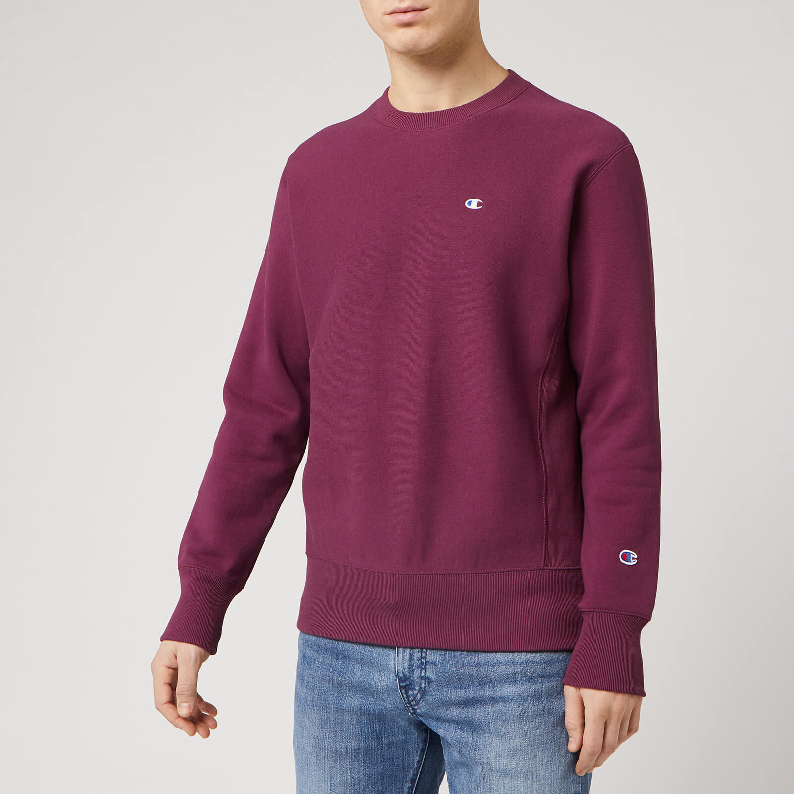 Burgundy champion best sale sweatsuit mens