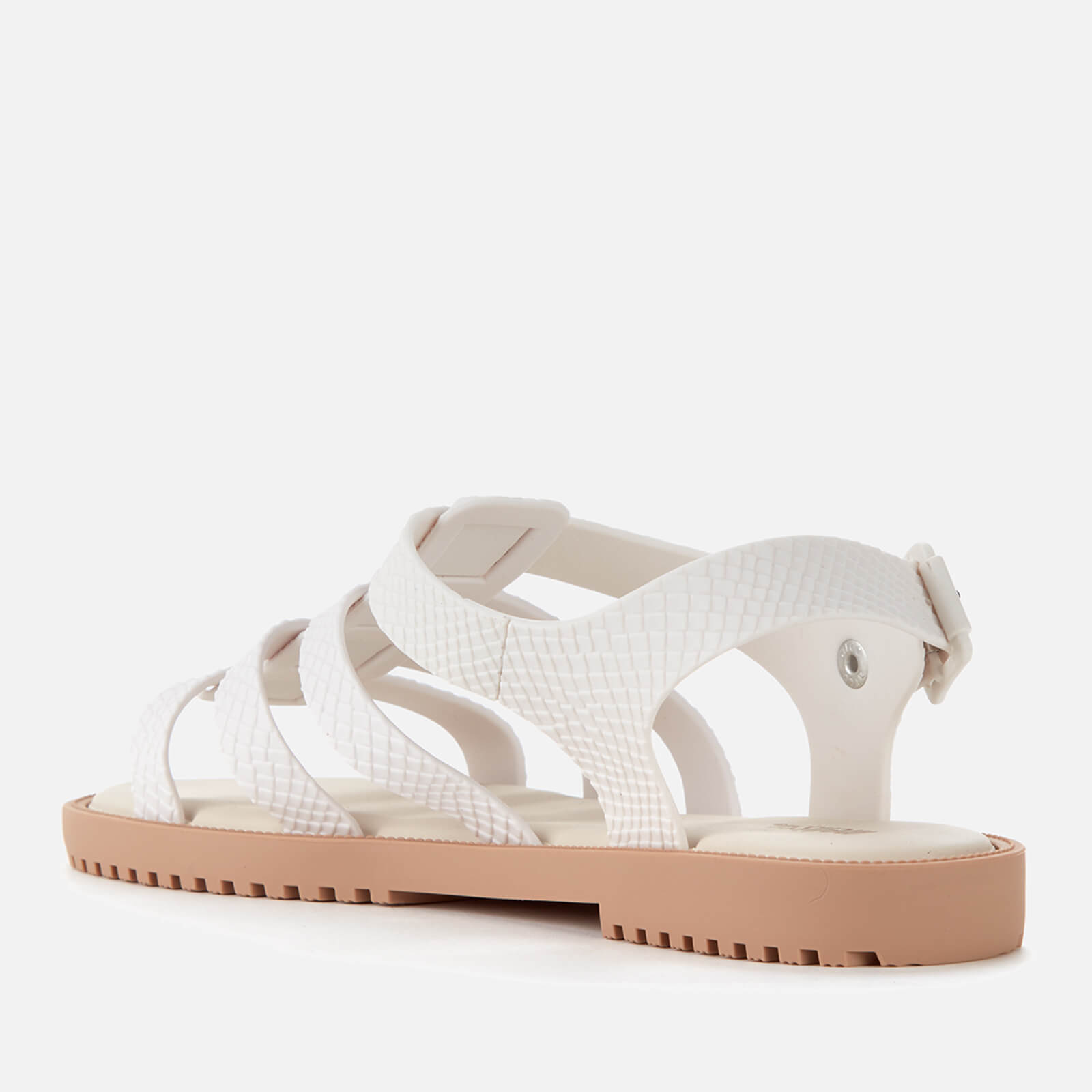 Melissa Women s Flox Snake Sandals White Contrast Allsole