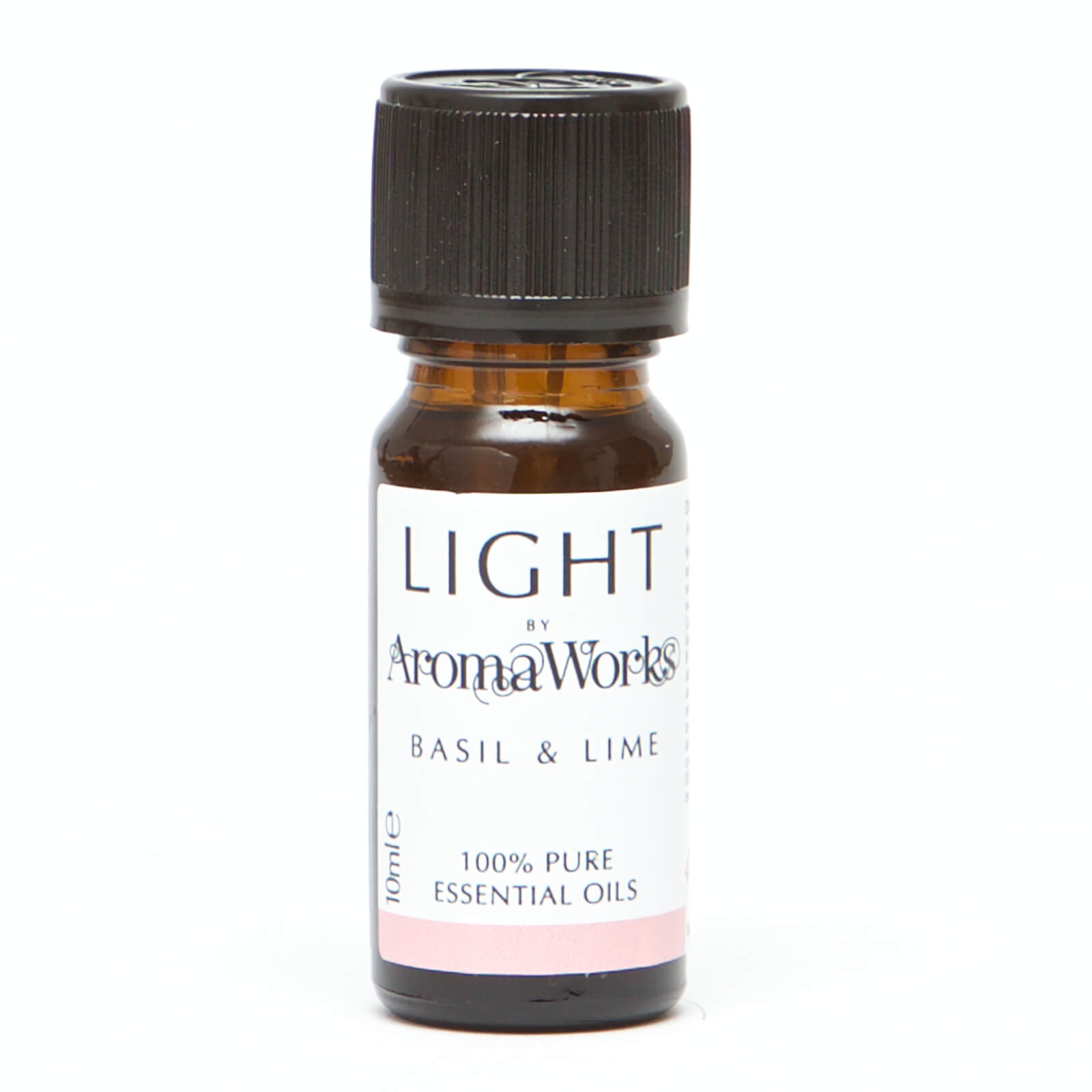 AromaWorks Light Range - Basil and Lime Essential Oil 10ml