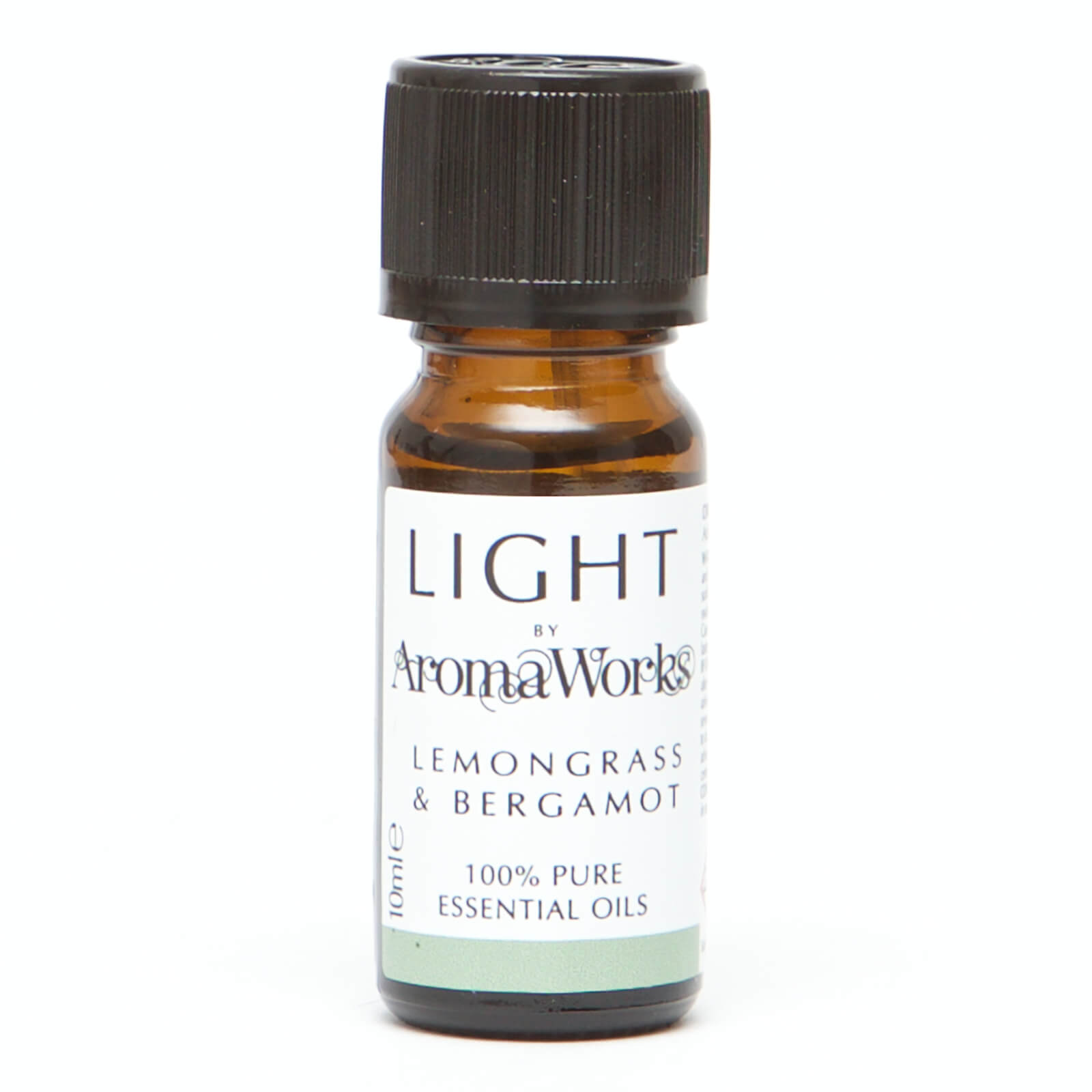 AromaWorks Light Range - Lemongrass and Bergamot 10ml Essential Oil