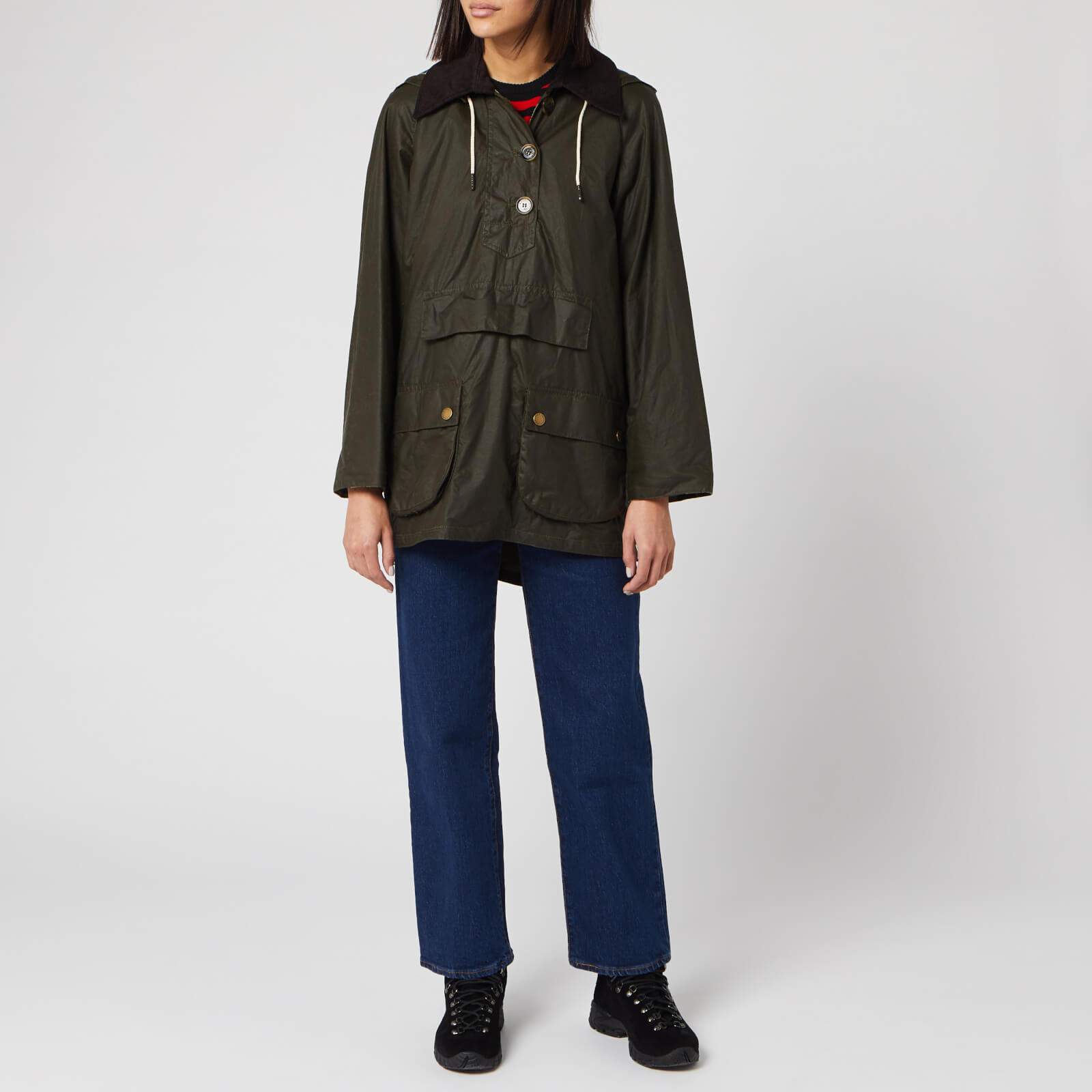 【期間限定】 Women's Barbour Alexa Olive Archive - Jacket Wax Coco Chung ジャケット・アウター